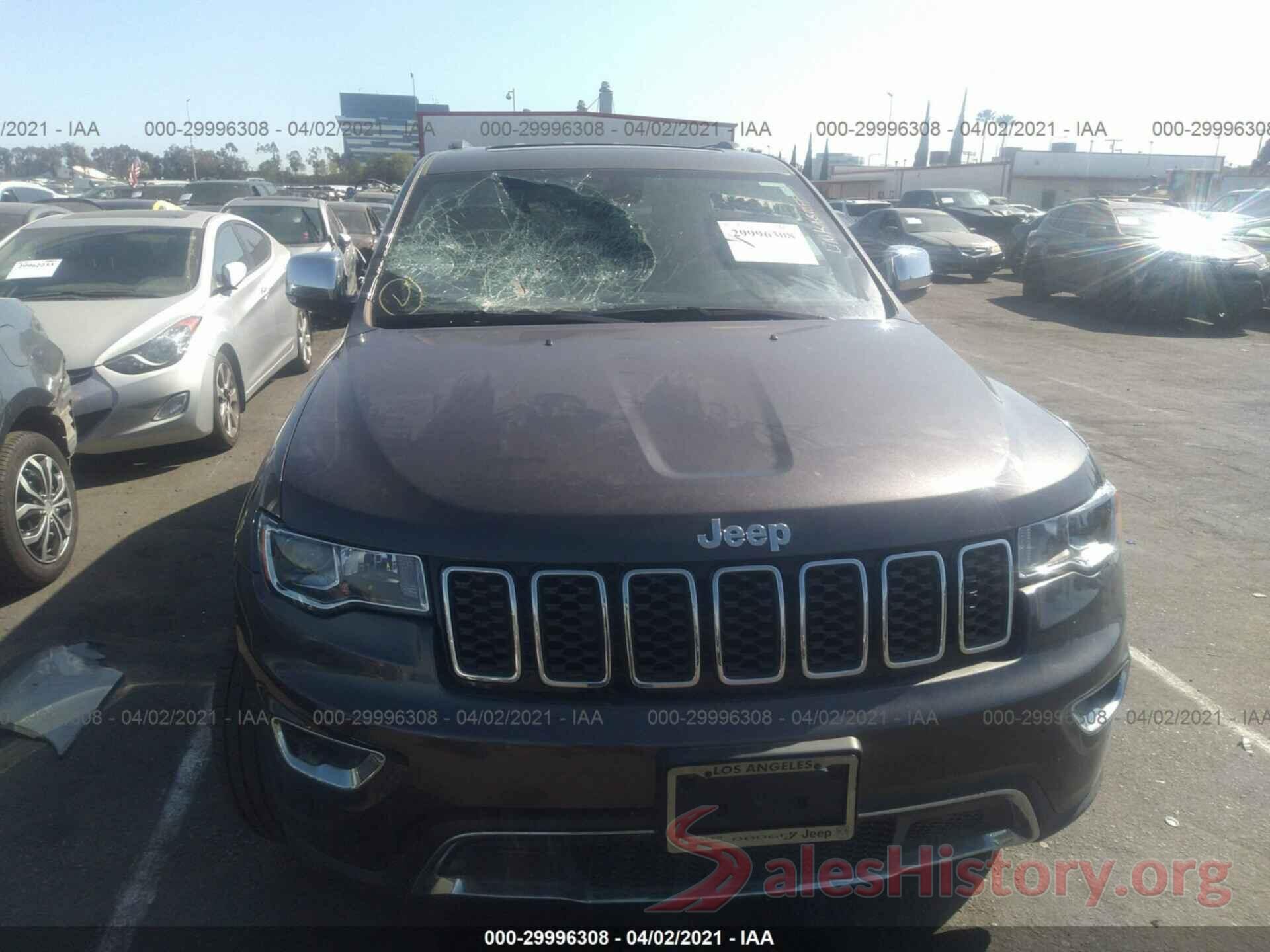 1C4RJEBG5LC140205 2020 JEEP GRAND CHEROKEE