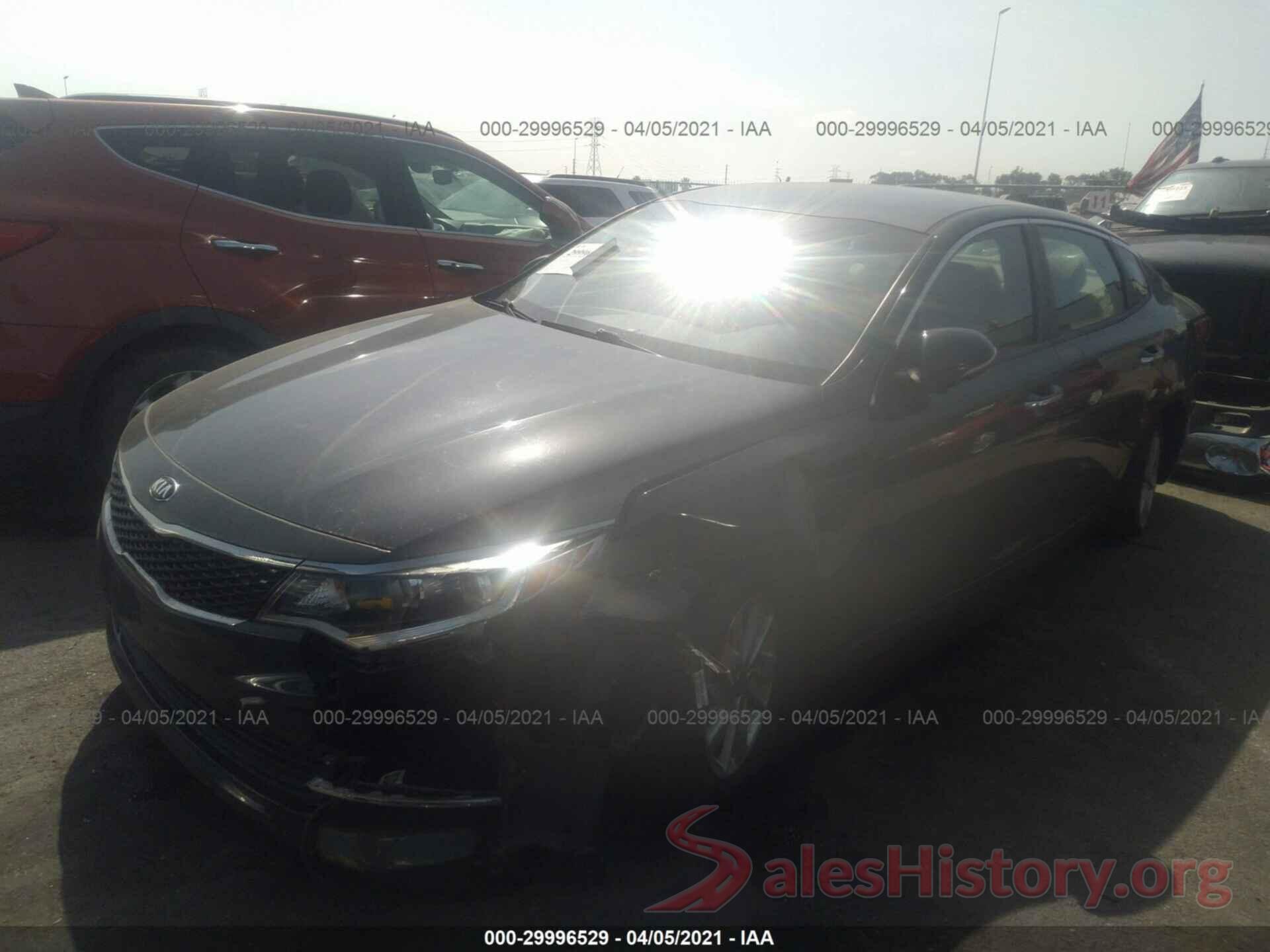 5XXGT4L33GG018925 2016 KIA OPTIMA