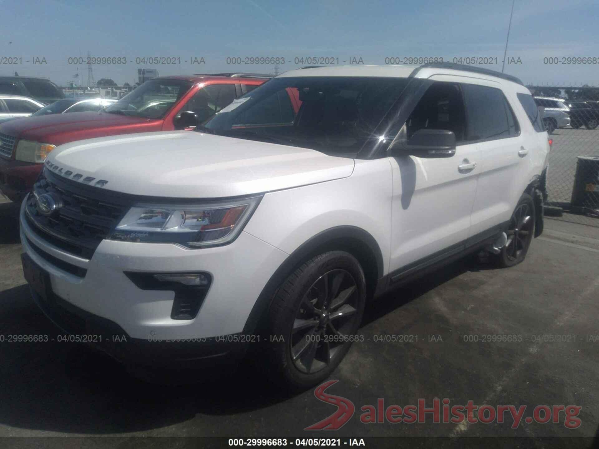 1FM5K7D86JGB09320 2018 FORD EXPLORER