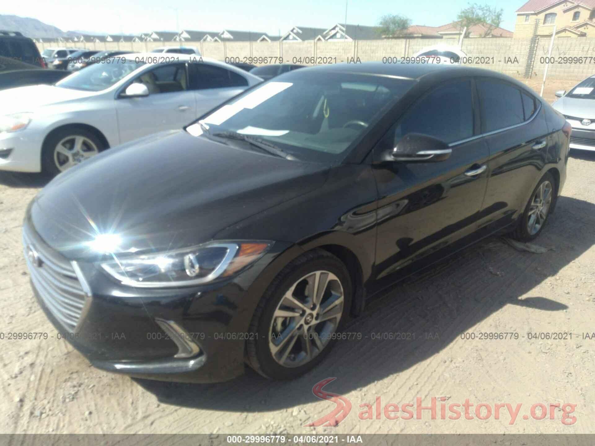 KMHD84LF9HU269373 2017 HYUNDAI ELANTRA