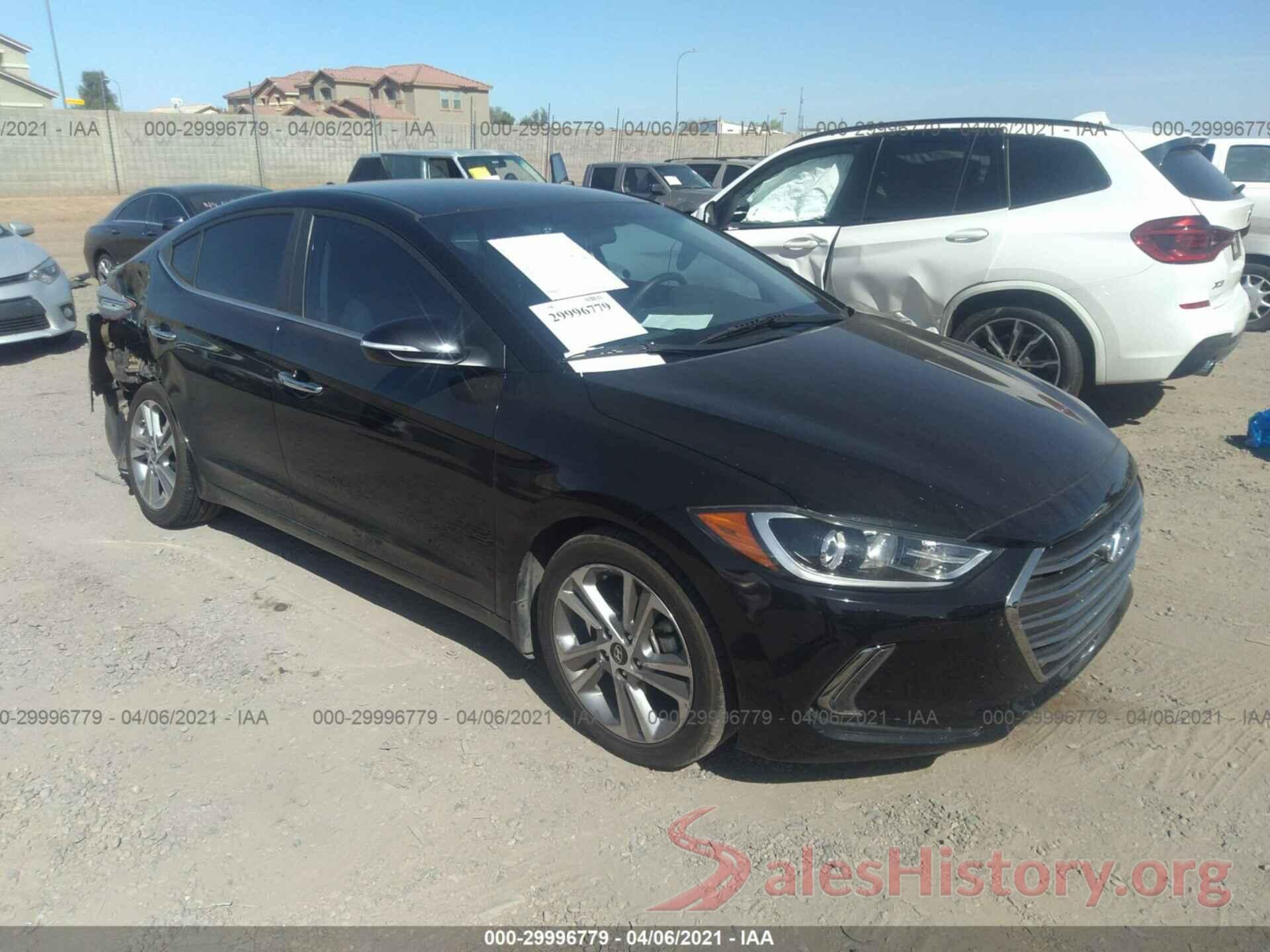 KMHD84LF9HU269373 2017 HYUNDAI ELANTRA