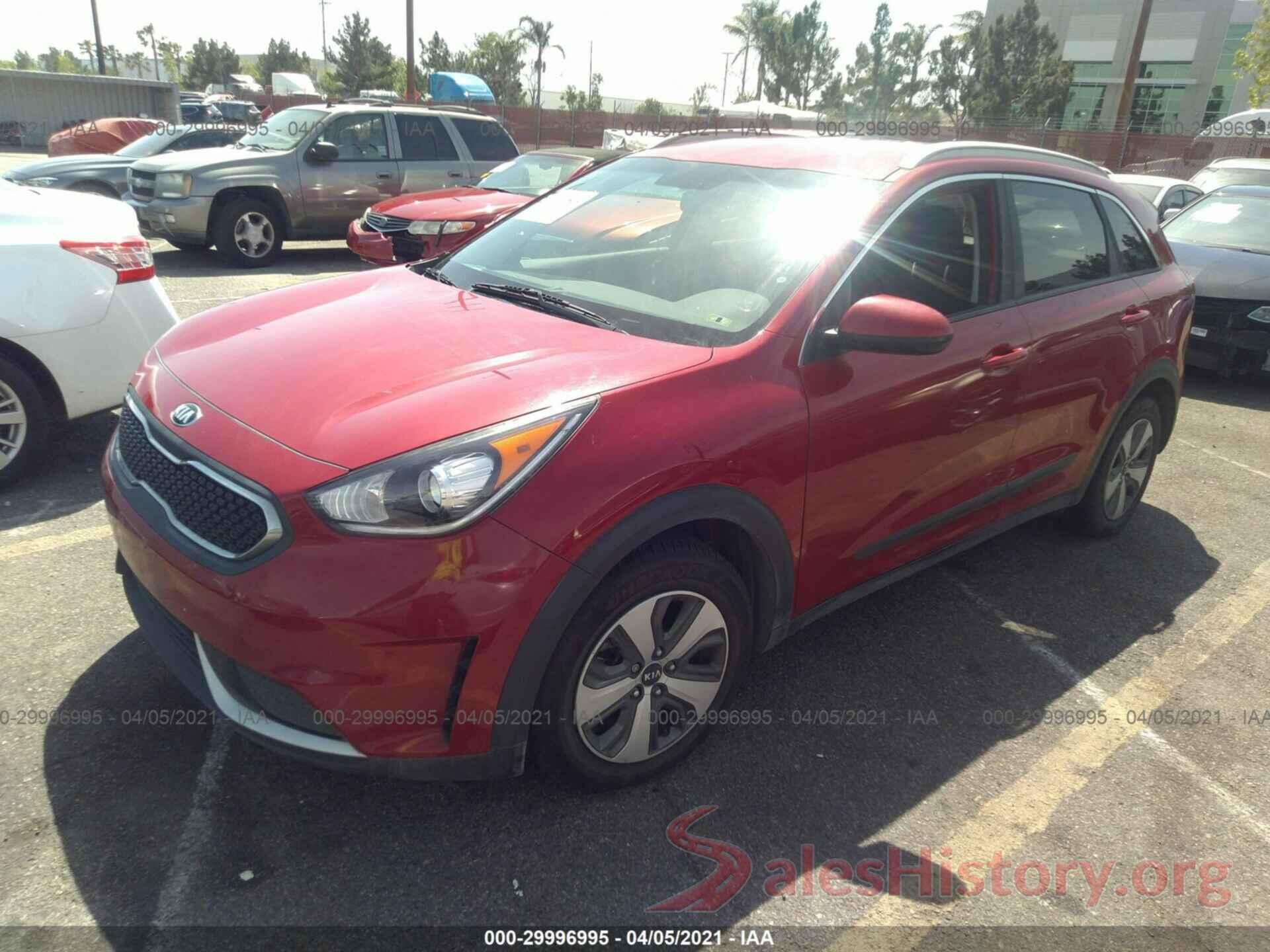 KNDCB3LC3H5095117 2017 KIA NIRO