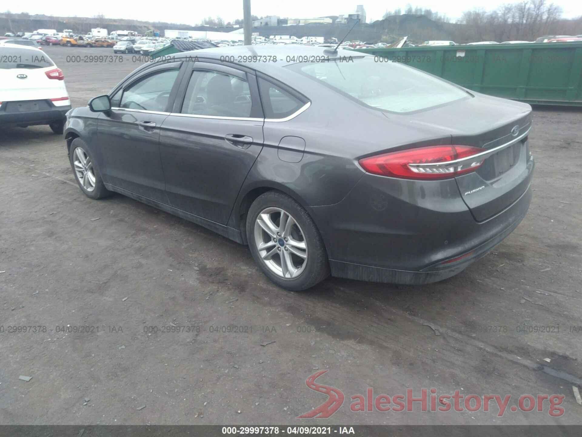 3FA6P0HDXJR194654 2018 FORD FUSION