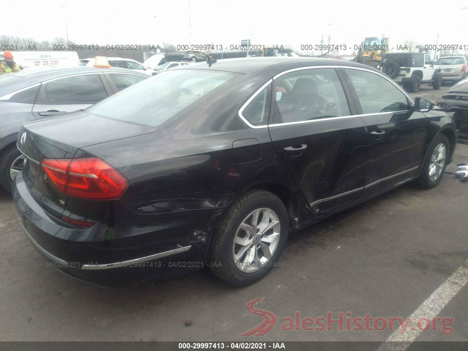 1VWAT7A37GC014822 2016 VOLKSWAGEN PASSAT