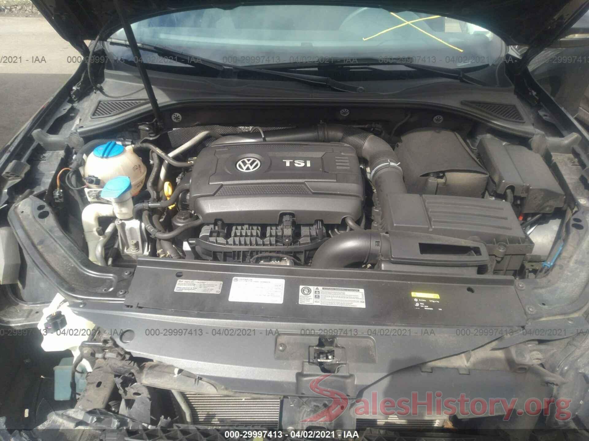 1VWAT7A37GC014822 2016 VOLKSWAGEN PASSAT