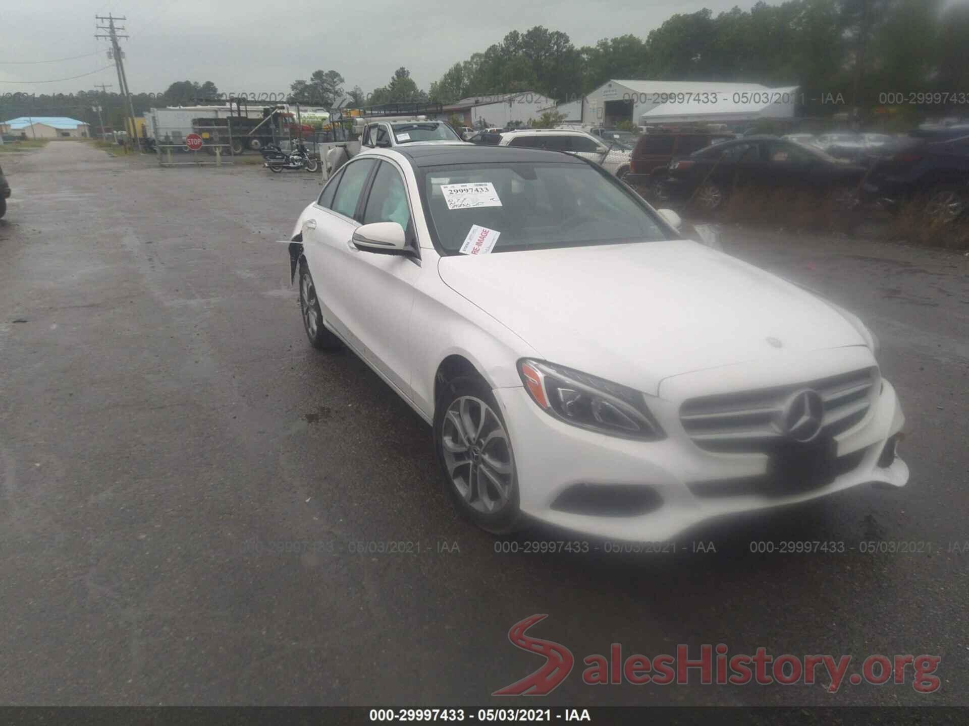 55SWF4KB2HU216846 2017 MERCEDES-BENZ C-CLASS