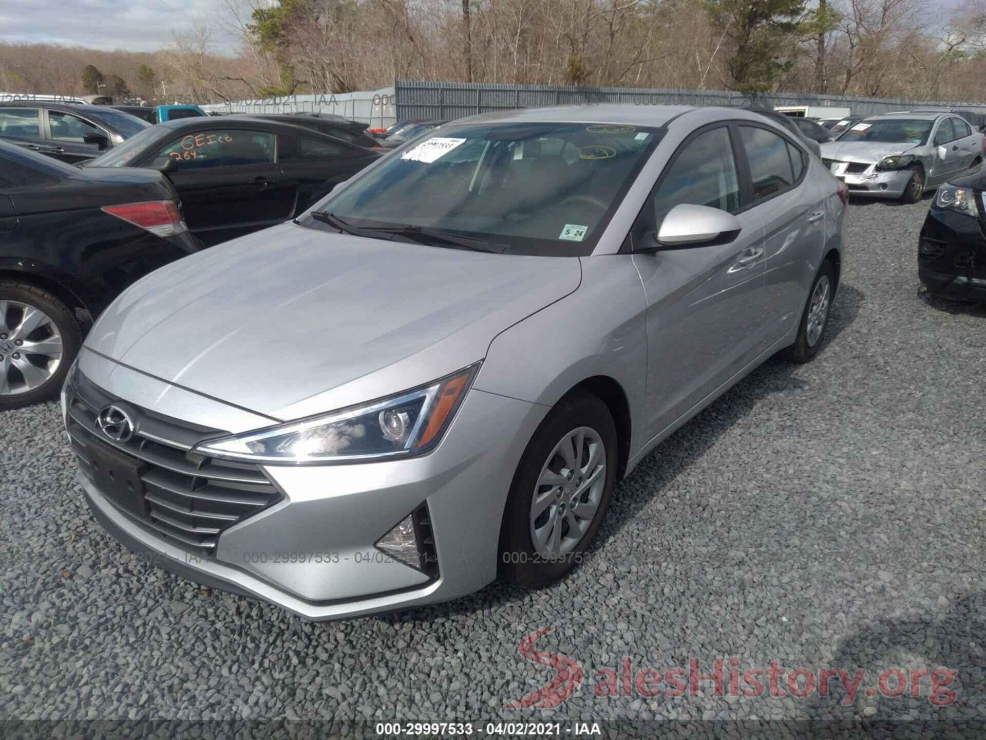 KMHD74LF4KU810145 2019 HYUNDAI ELANTRA