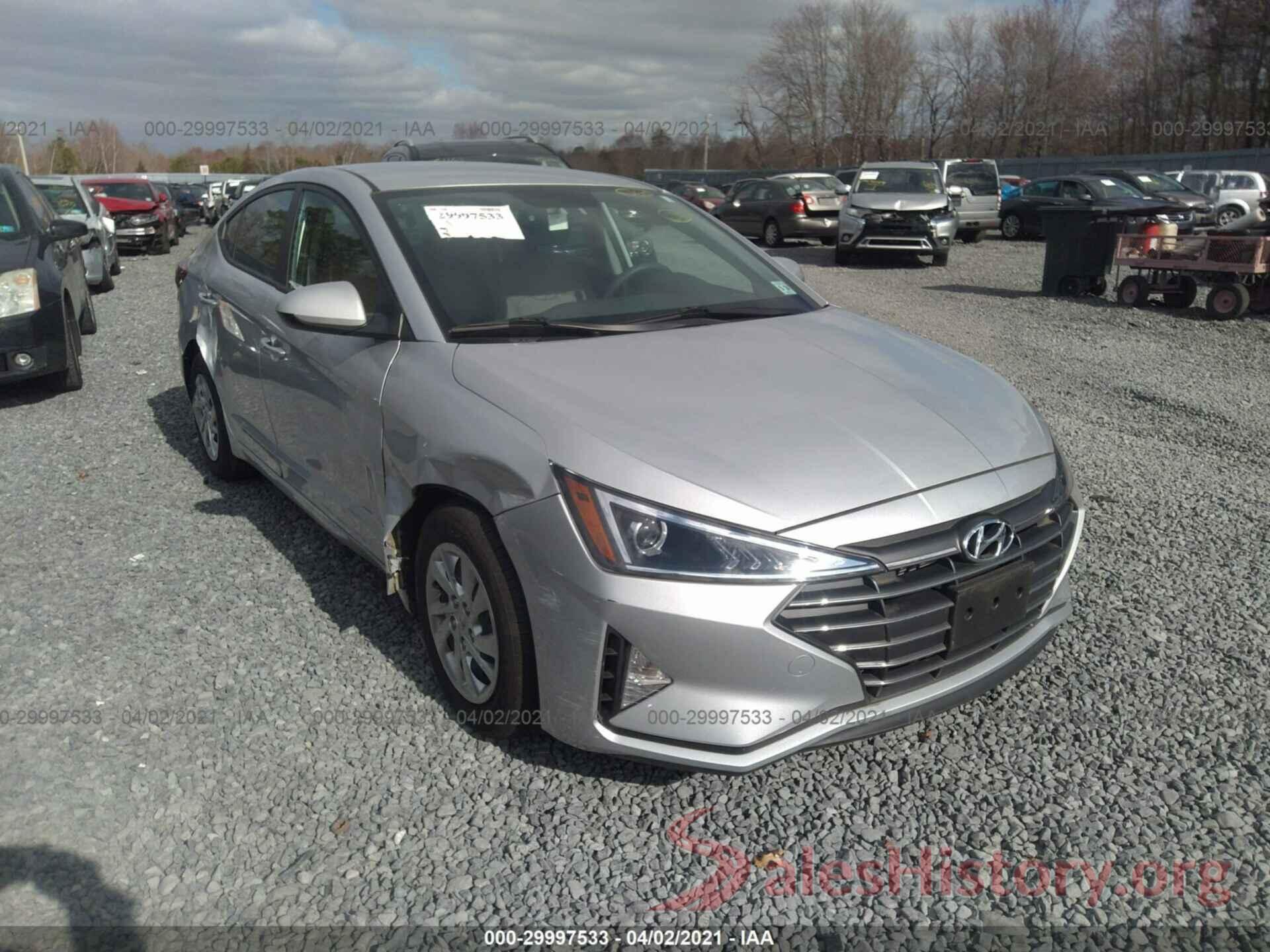 KMHD74LF4KU810145 2019 HYUNDAI ELANTRA