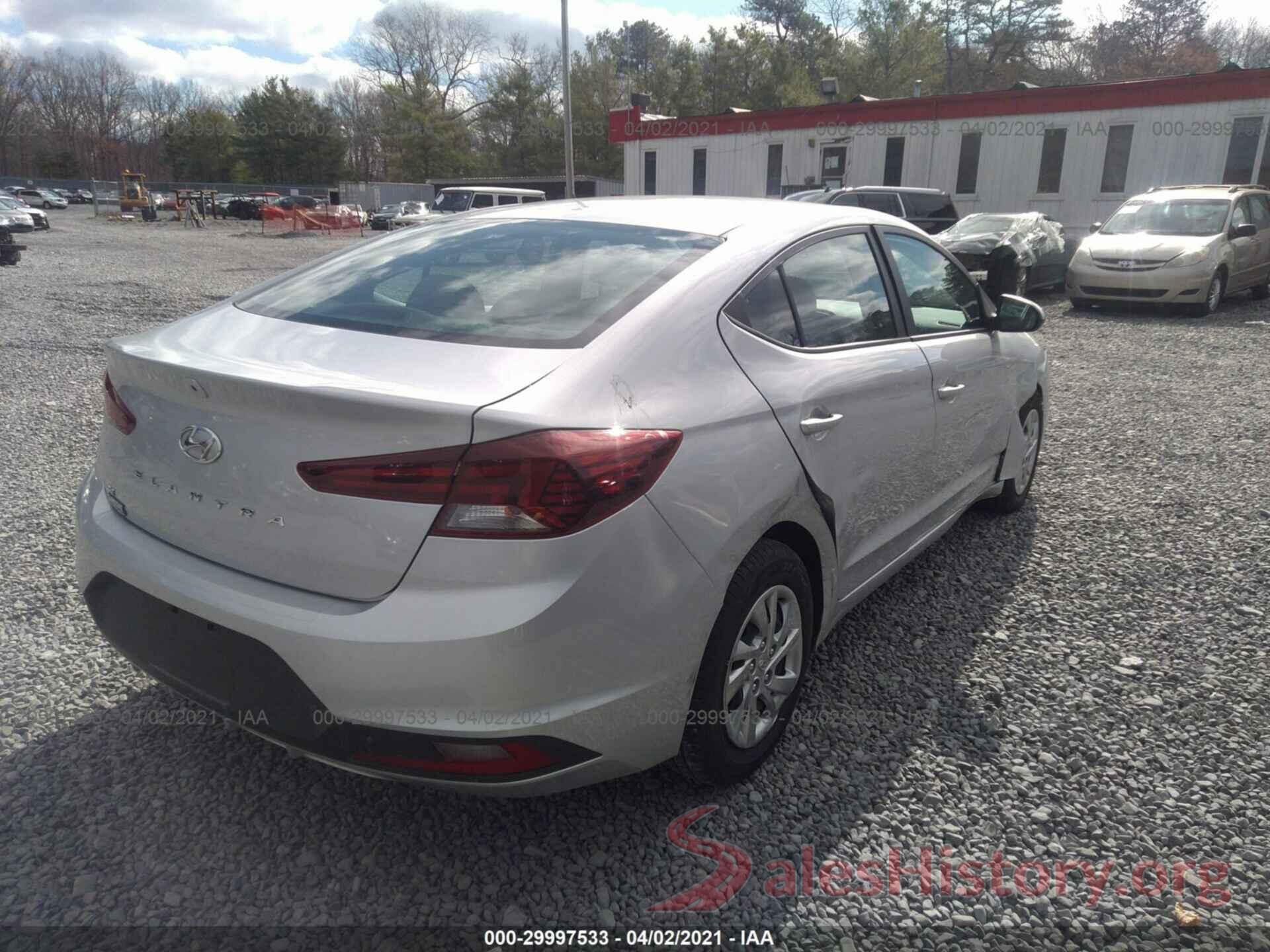 KMHD74LF4KU810145 2019 HYUNDAI ELANTRA