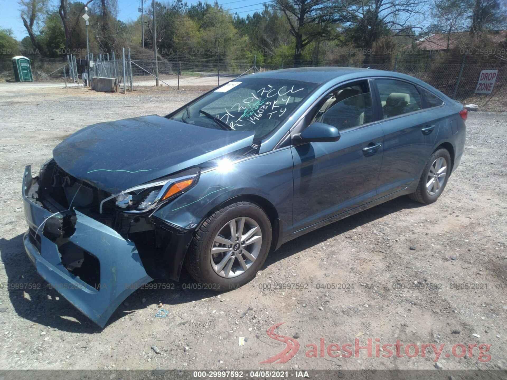 5NPE24AF0HH551053 2017 HYUNDAI SONATA