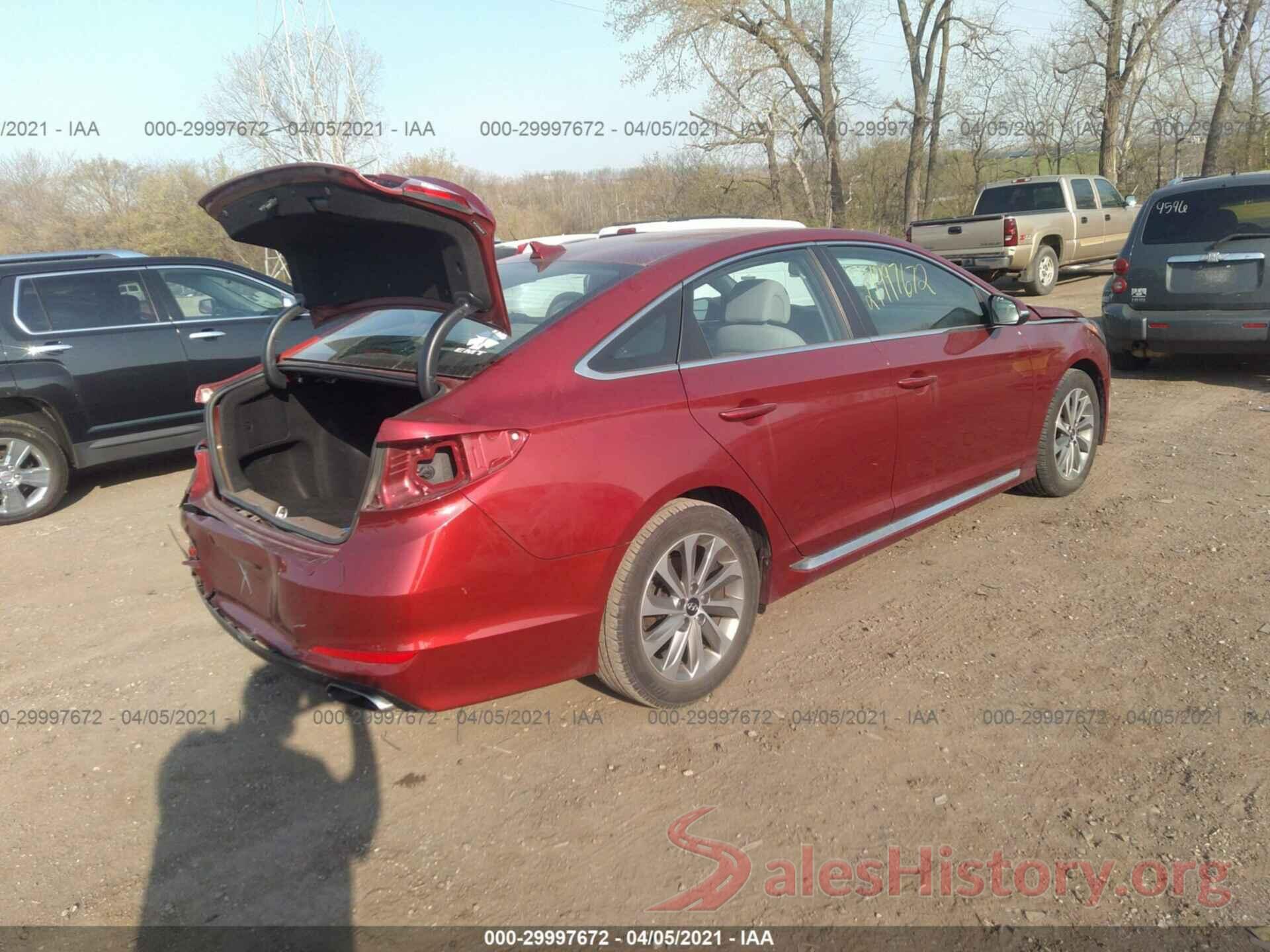 5NPE34AF4GH401359 2016 HYUNDAI SONATA