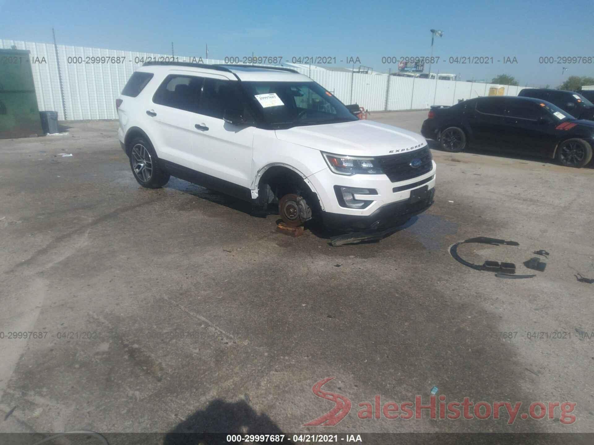 1FM5K8GT1HGA58471 2017 FORD EXPLORER