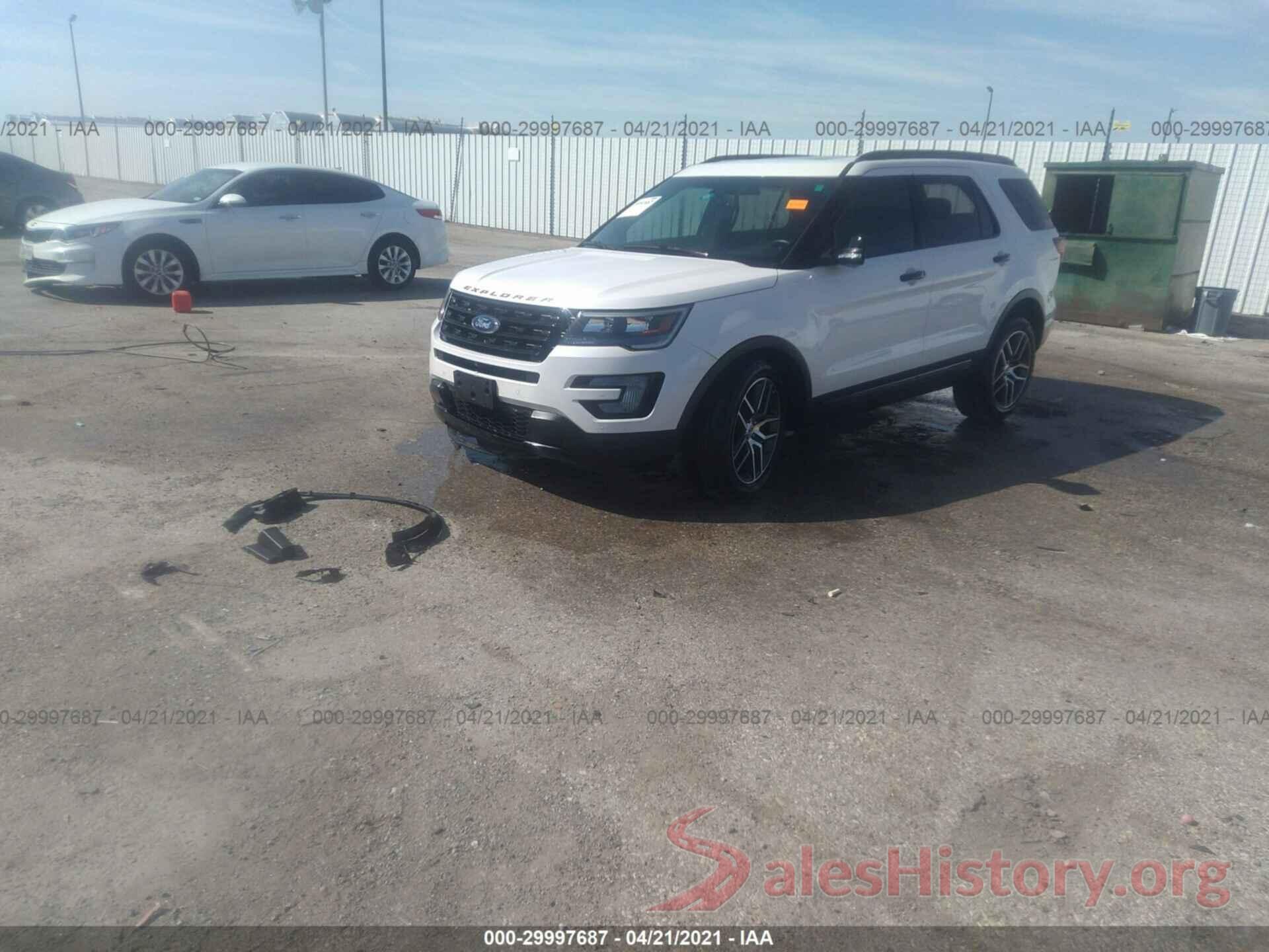 1FM5K8GT1HGA58471 2017 FORD EXPLORER