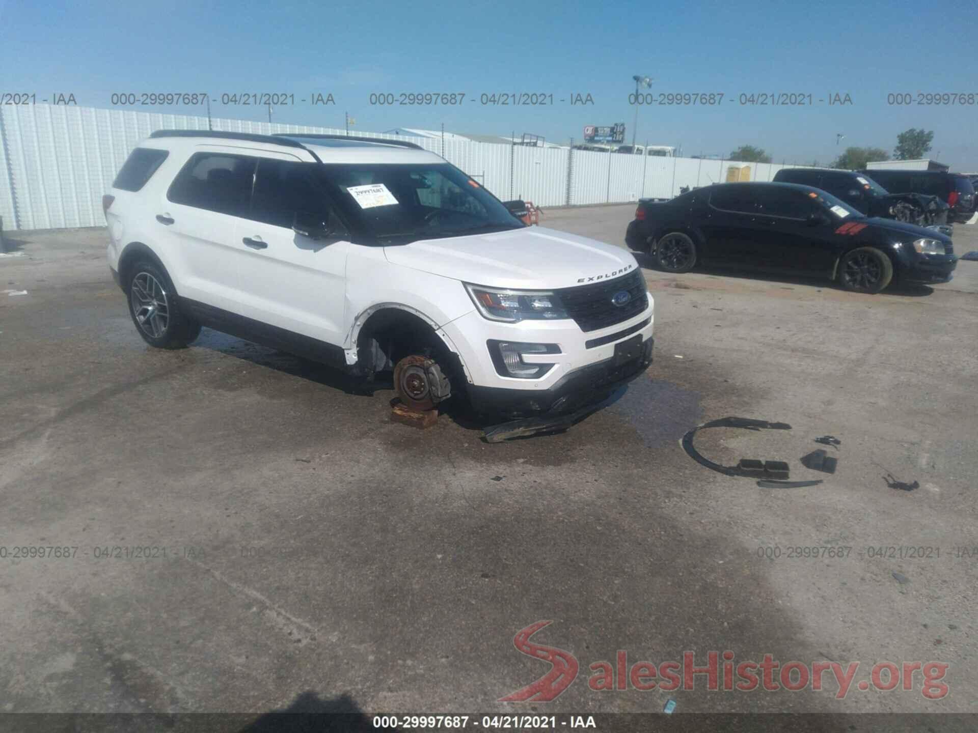 1FM5K8GT1HGA58471 2017 FORD EXPLORER