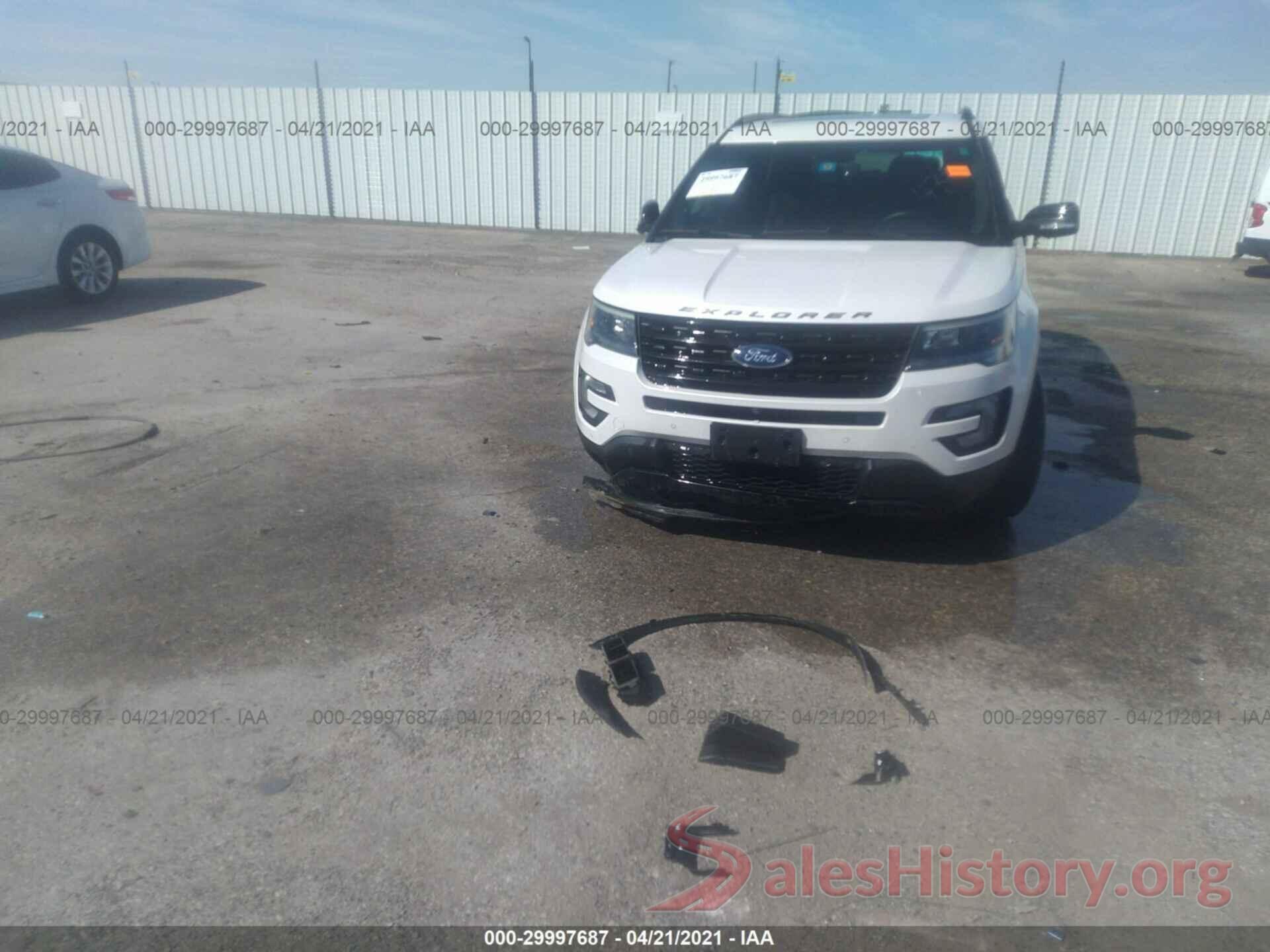 1FM5K8GT1HGA58471 2017 FORD EXPLORER