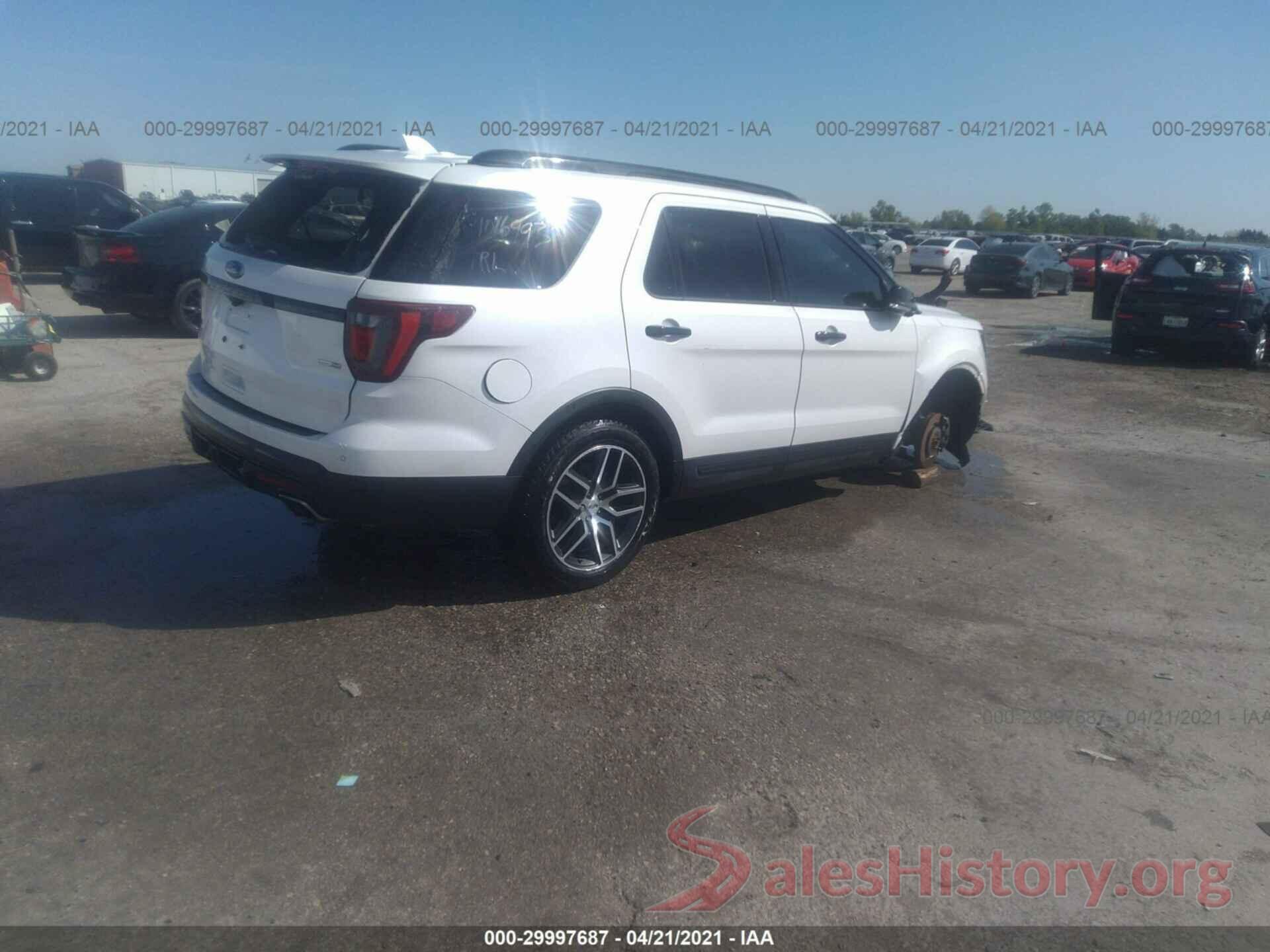 1FM5K8GT1HGA58471 2017 FORD EXPLORER