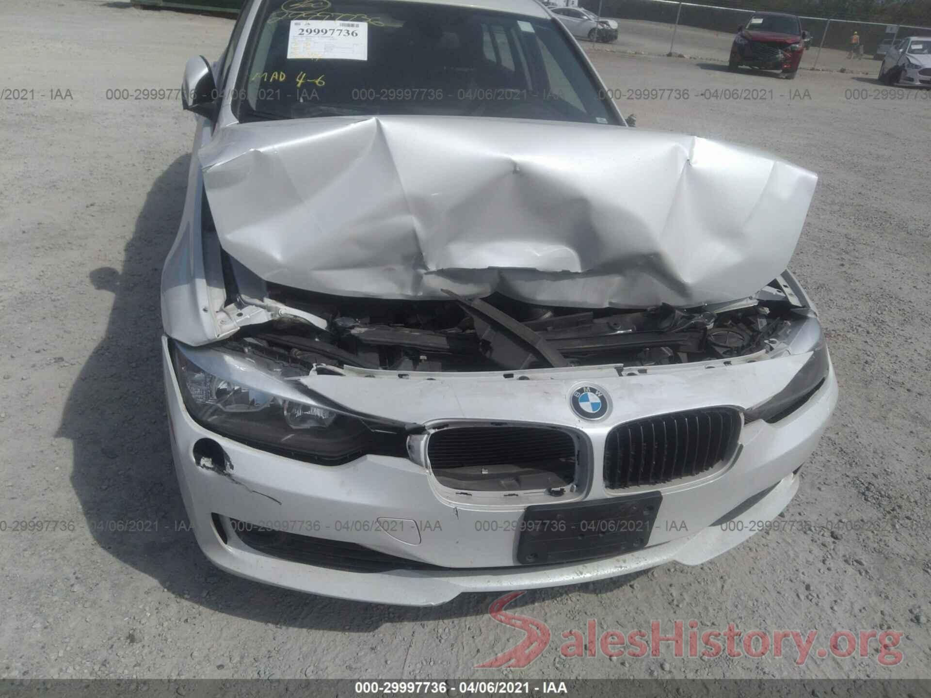 WBA3B3G54ENR81645 2014 BMW 3 SERIES