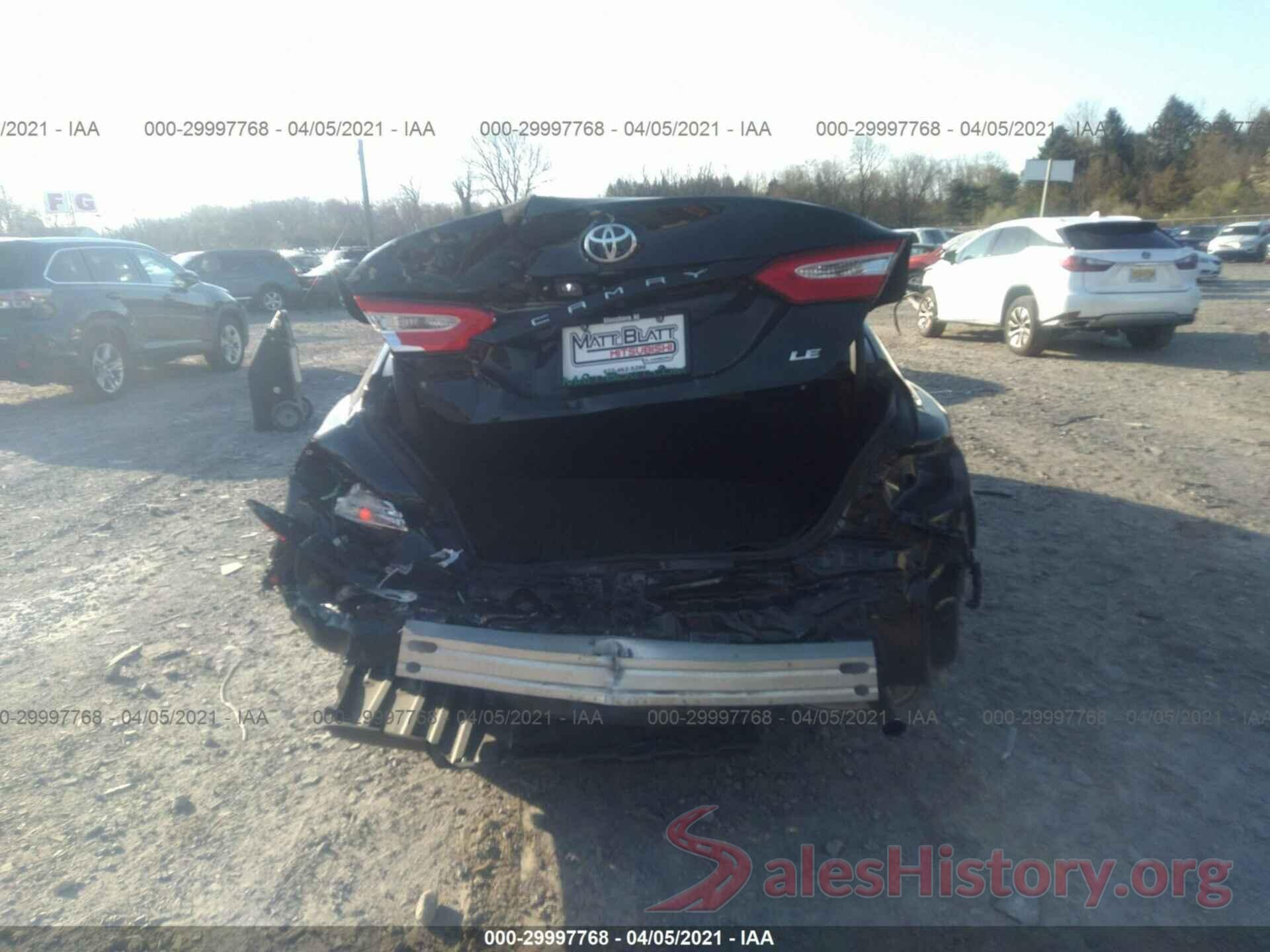 4T1B11HK2KU834120 2019 TOYOTA CAMRY