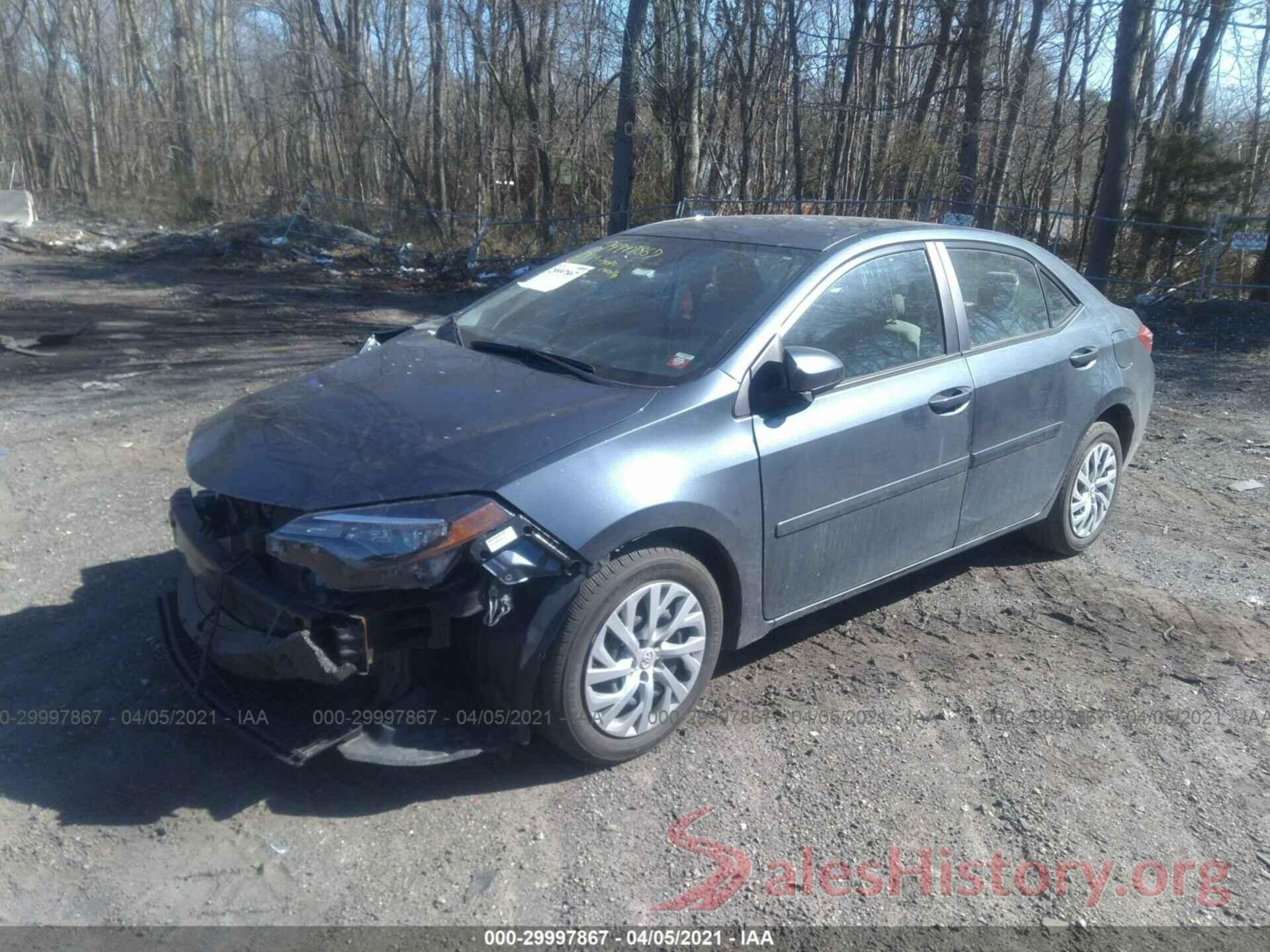 2T1BURHE5KC243748 2019 TOYOTA COROLLA