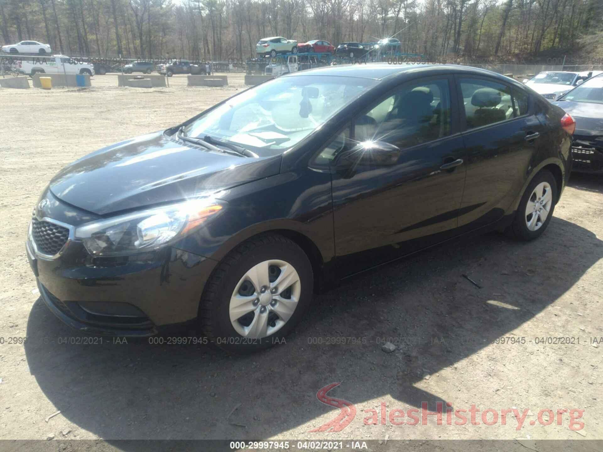 KNAFK4A60G5618363 2016 KIA FORTE