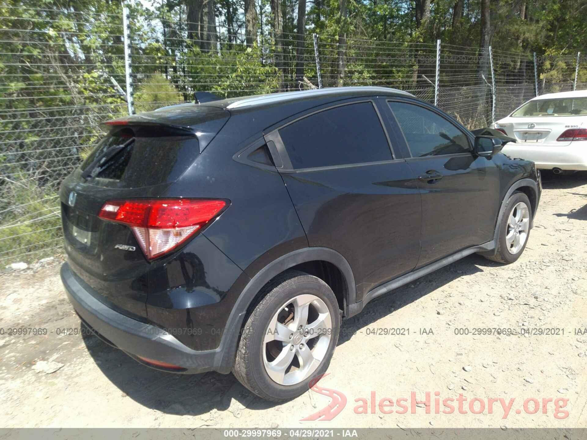 3CZRU6H78GM727632 2016 HONDA HR-V