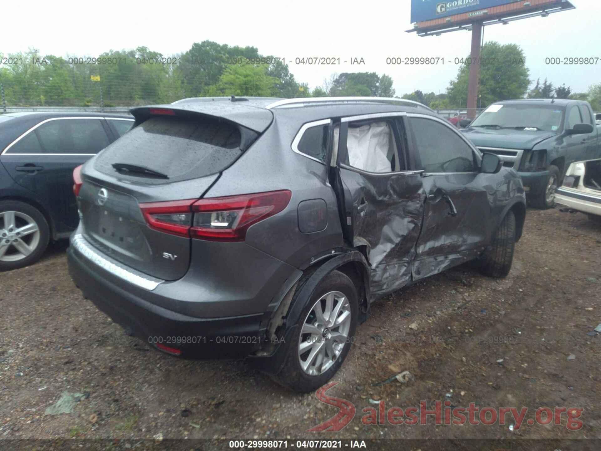 JN1BJ1CV6LW541691 2020 NISSAN ROGUE SPORT