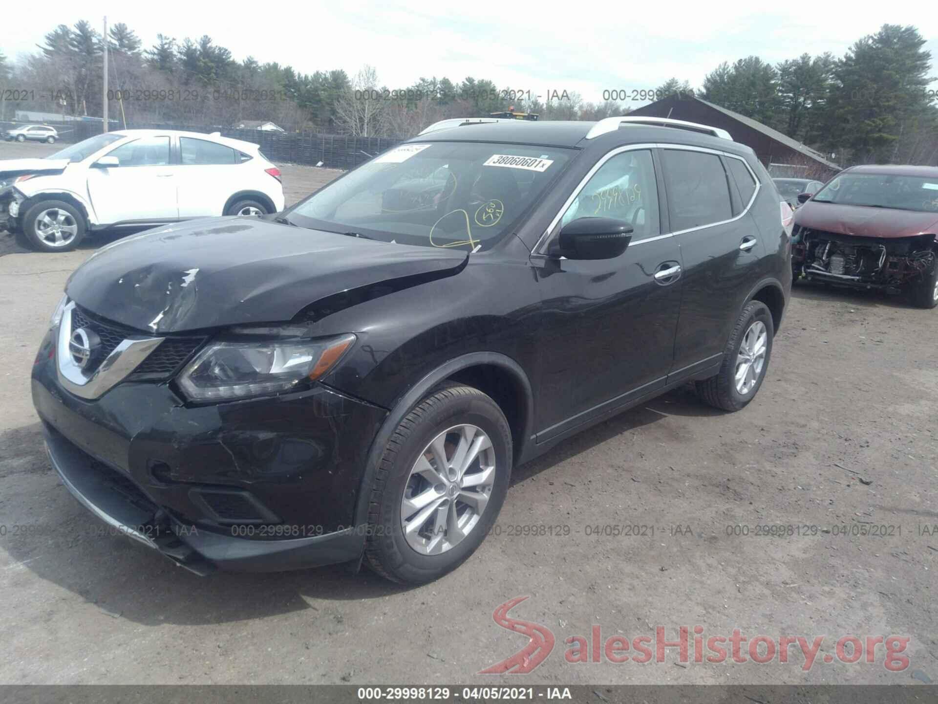 KNMAT2MV0GP674504 2016 NISSAN ROGUE