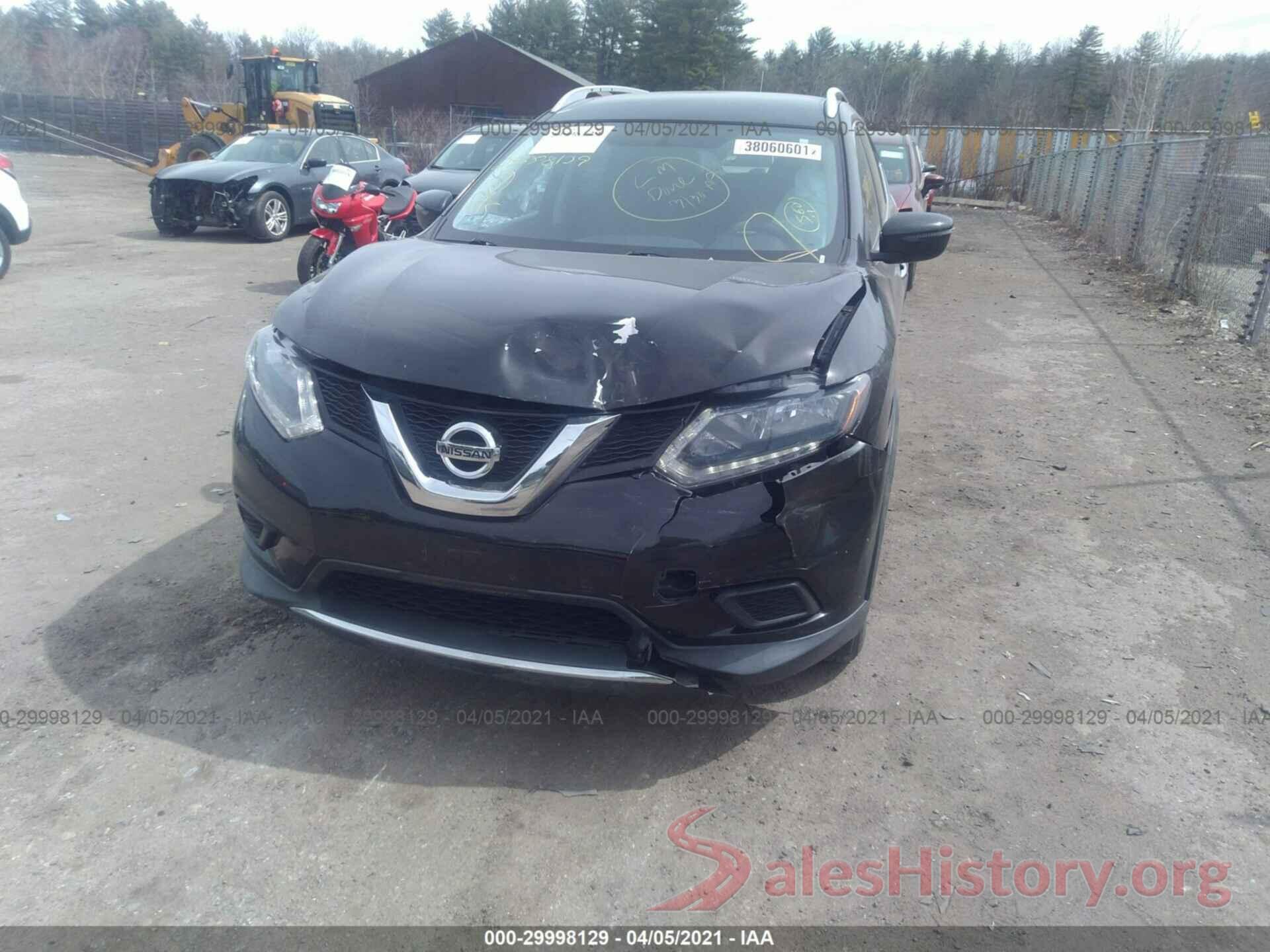 KNMAT2MV0GP674504 2016 NISSAN ROGUE