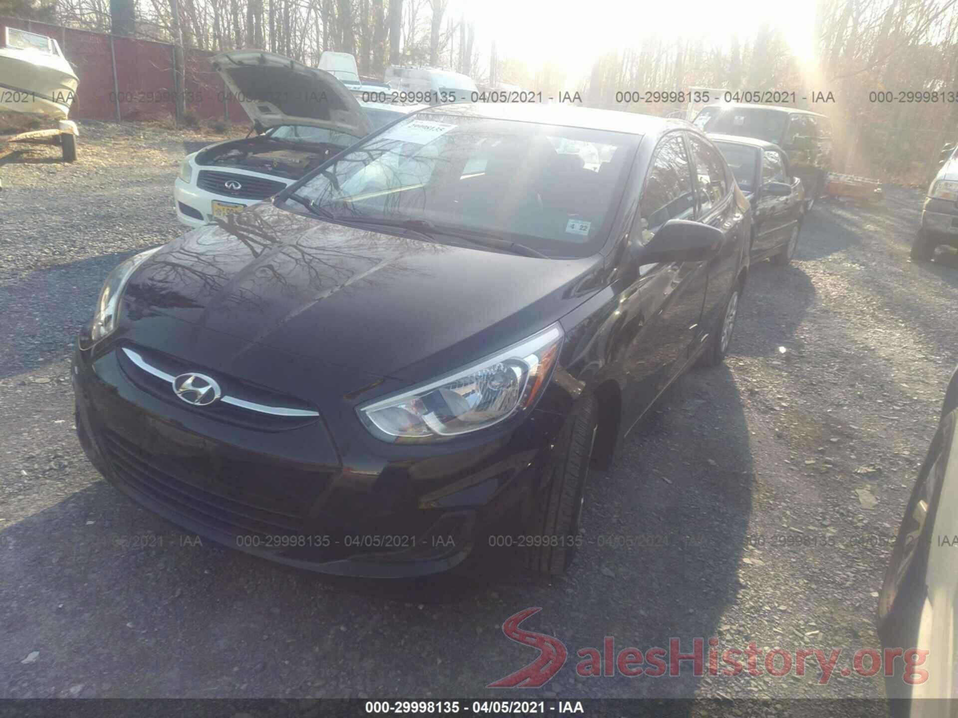 KMHCT4AE1HU275625 2017 HYUNDAI ACCENT