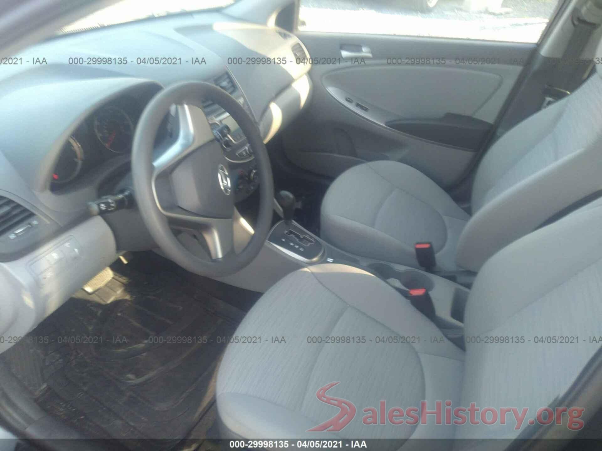 KMHCT4AE1HU275625 2017 HYUNDAI ACCENT