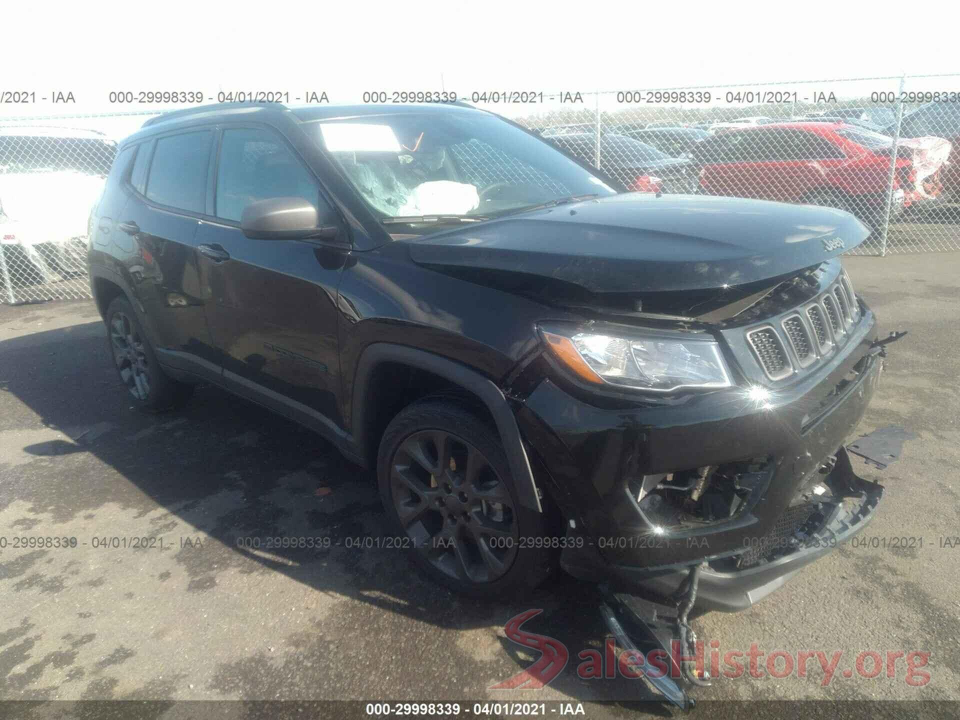 3C4NJDEB9MT548205 2021 JEEP COMPASS