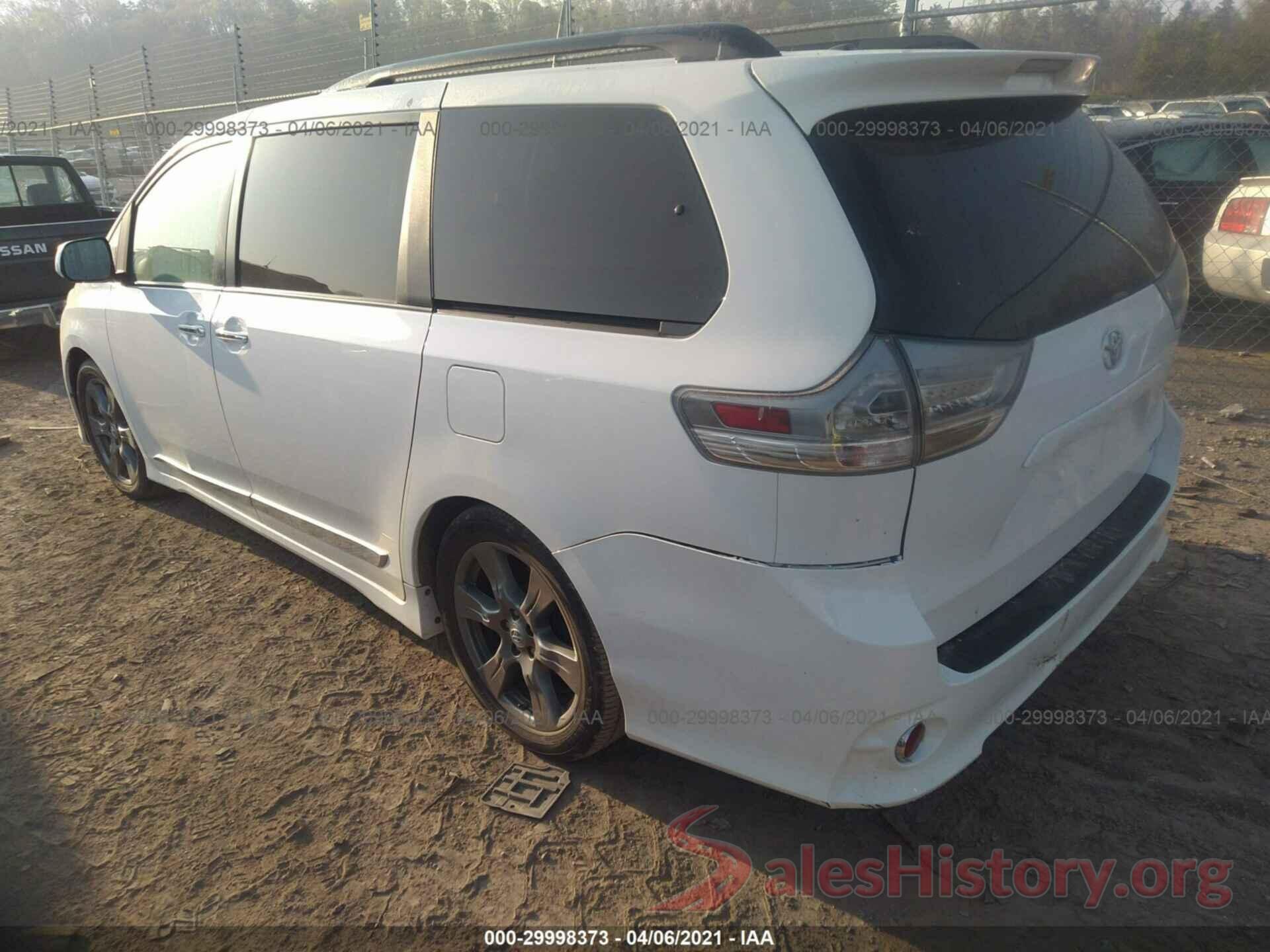 5TDXZ3DC5HS868420 2017 TOYOTA SIENNA