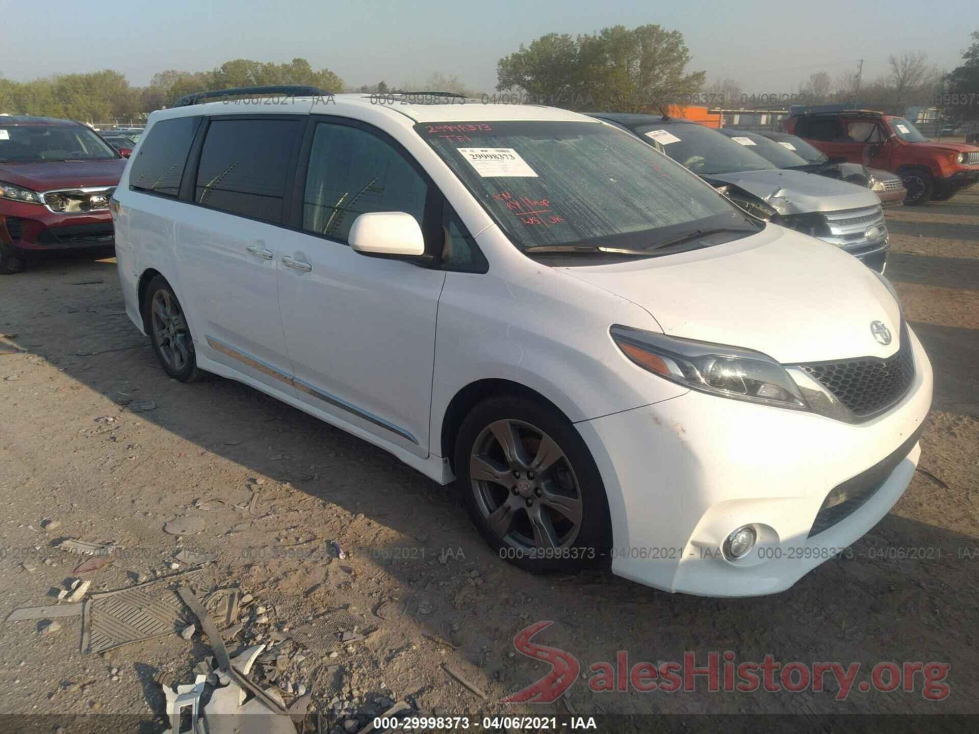 5TDXZ3DC5HS868420 2017 TOYOTA SIENNA