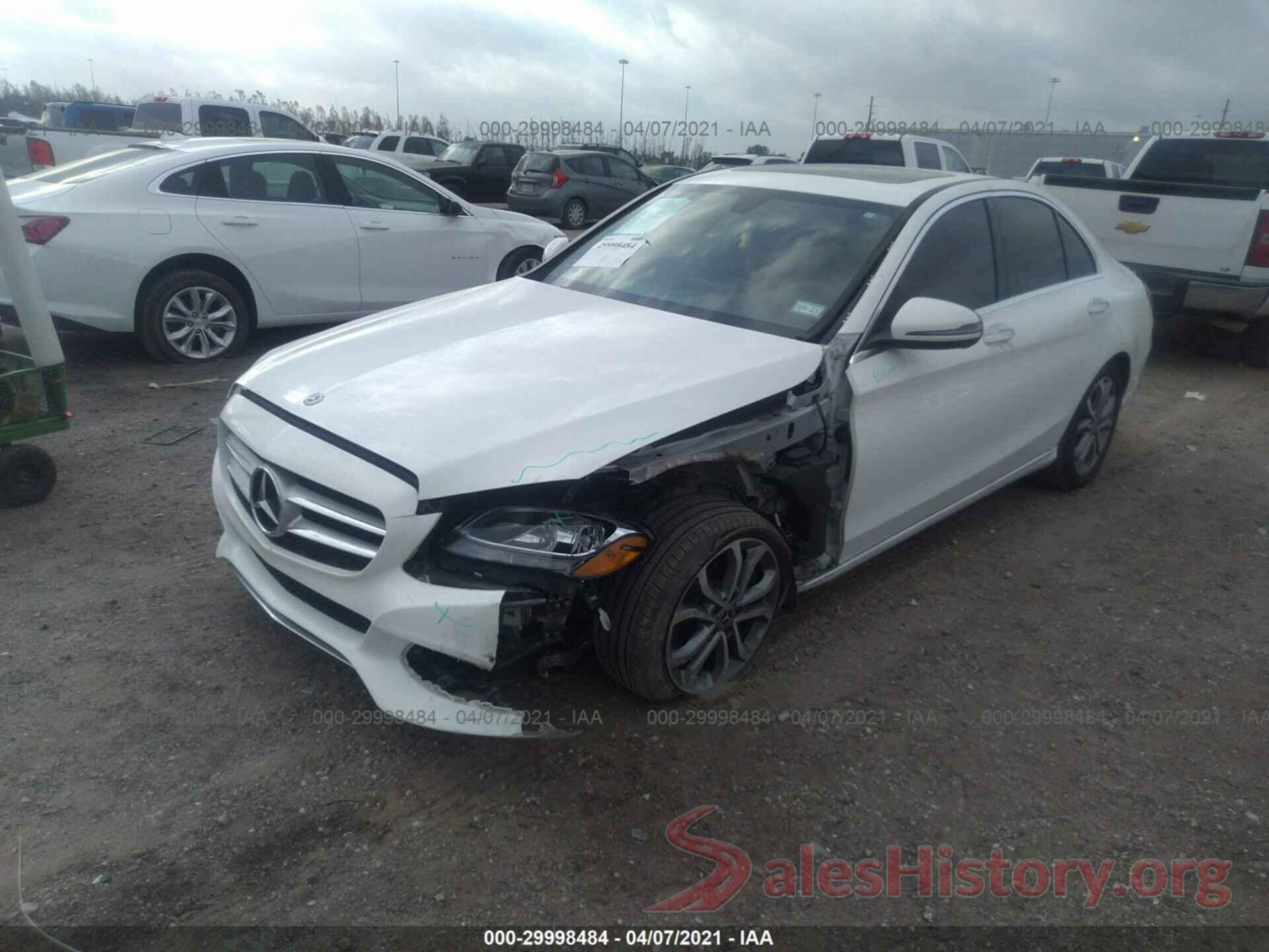 55SWF4JB8JU257831 2018 MERCEDES-BENZ C-CLASS