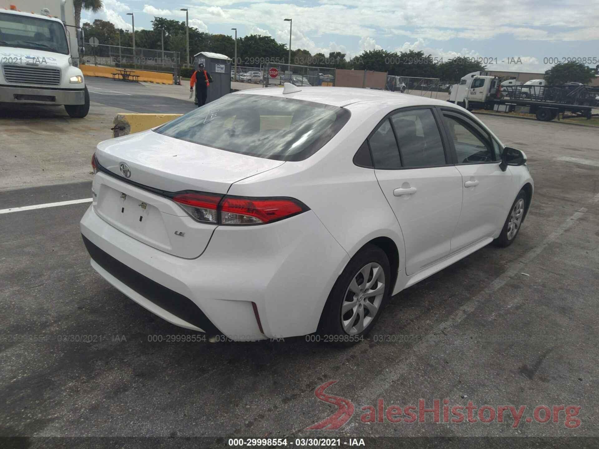 5YFEPRAE4LP036736 2020 TOYOTA COROLLA