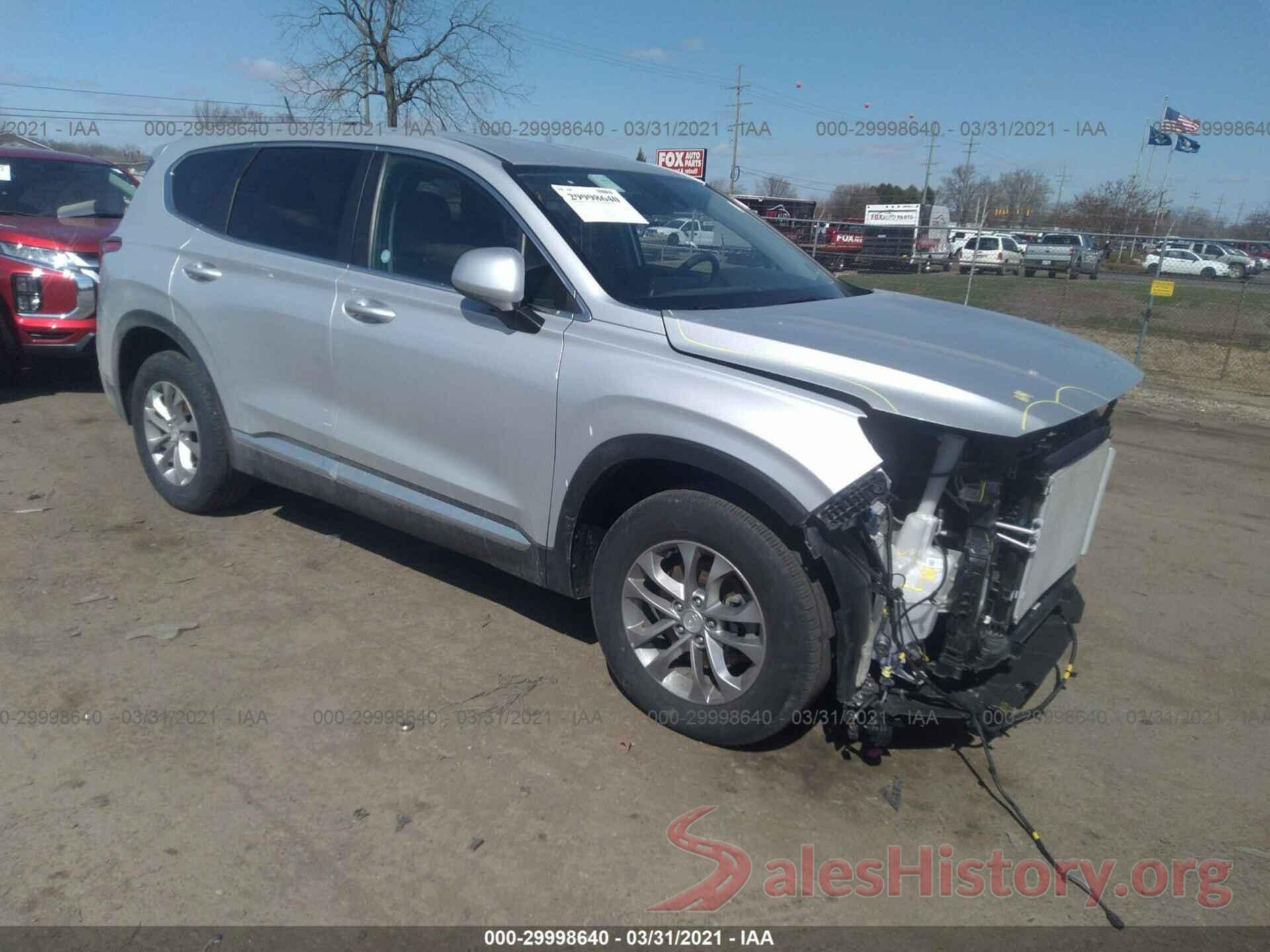 5NMS23AD5LH176200 2020 HYUNDAI SANTA FE