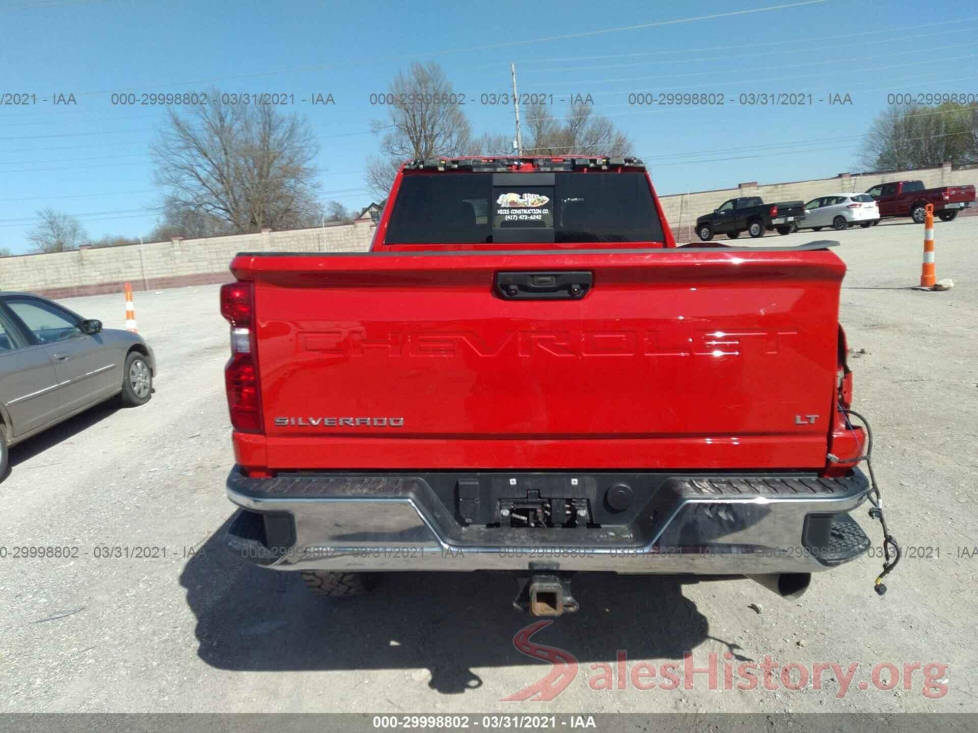 1GC4YNEY2LF186373 2020 CHEVROLET SILVERADO 2500HD