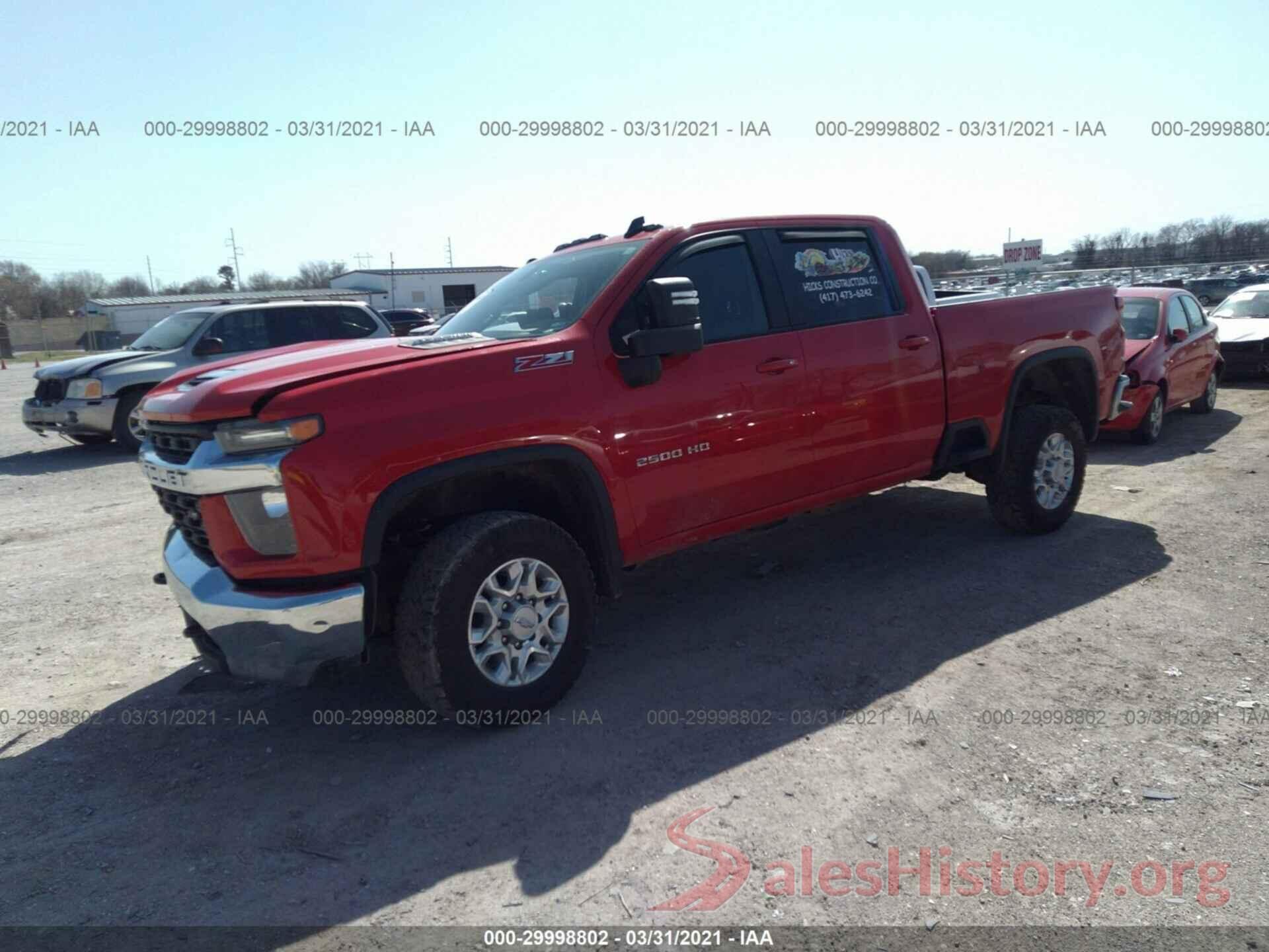 1GC4YNEY2LF186373 2020 CHEVROLET SILVERADO 2500HD