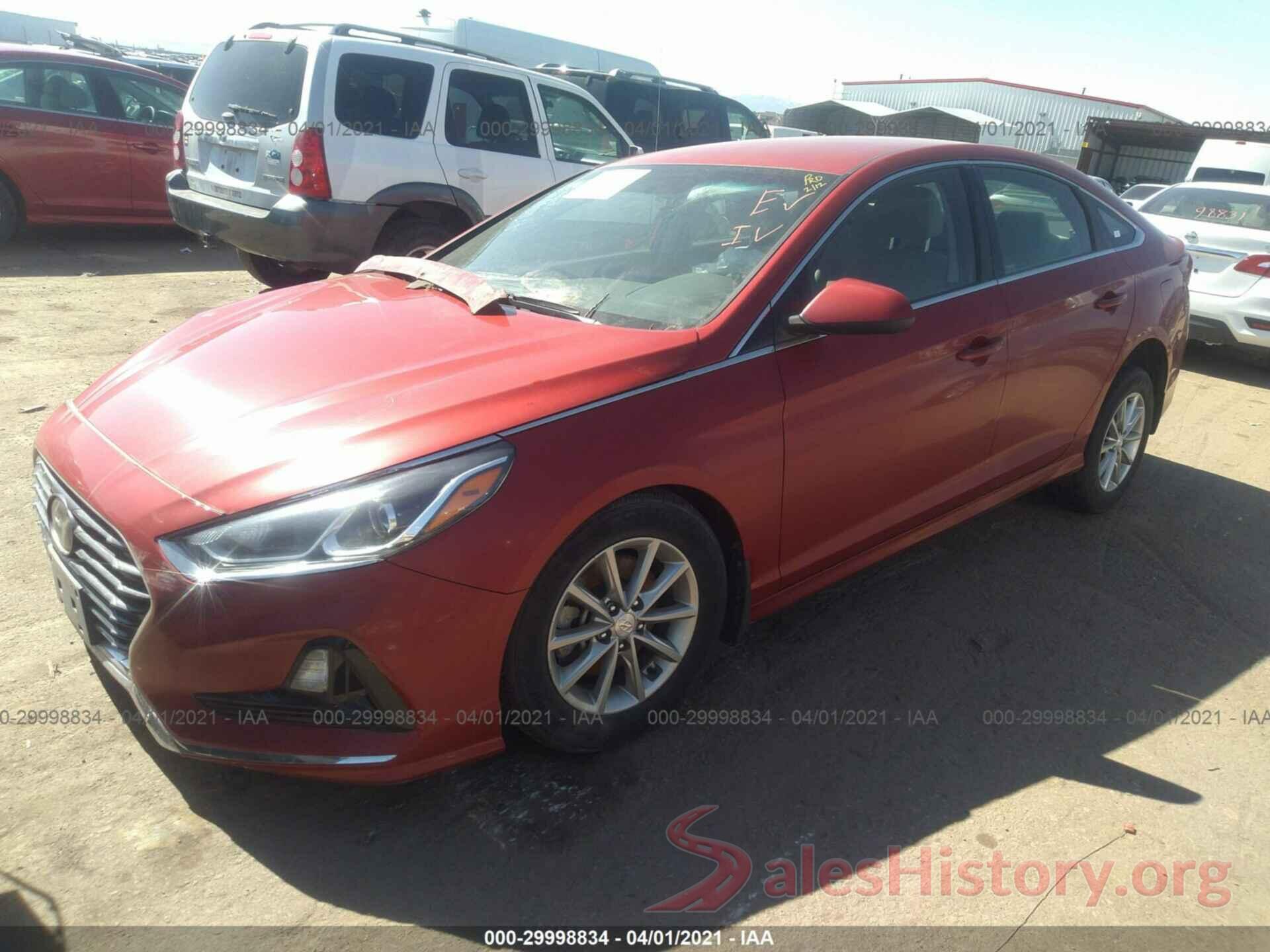 5NPE24AFXKH798149 2019 HYUNDAI SONATA