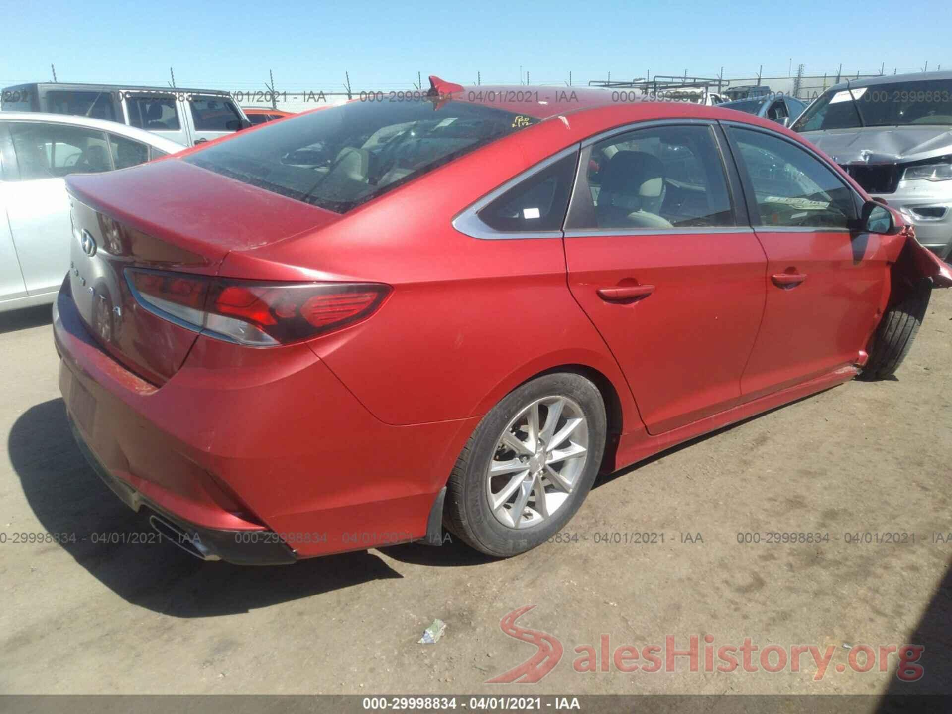 5NPE24AFXKH798149 2019 HYUNDAI SONATA