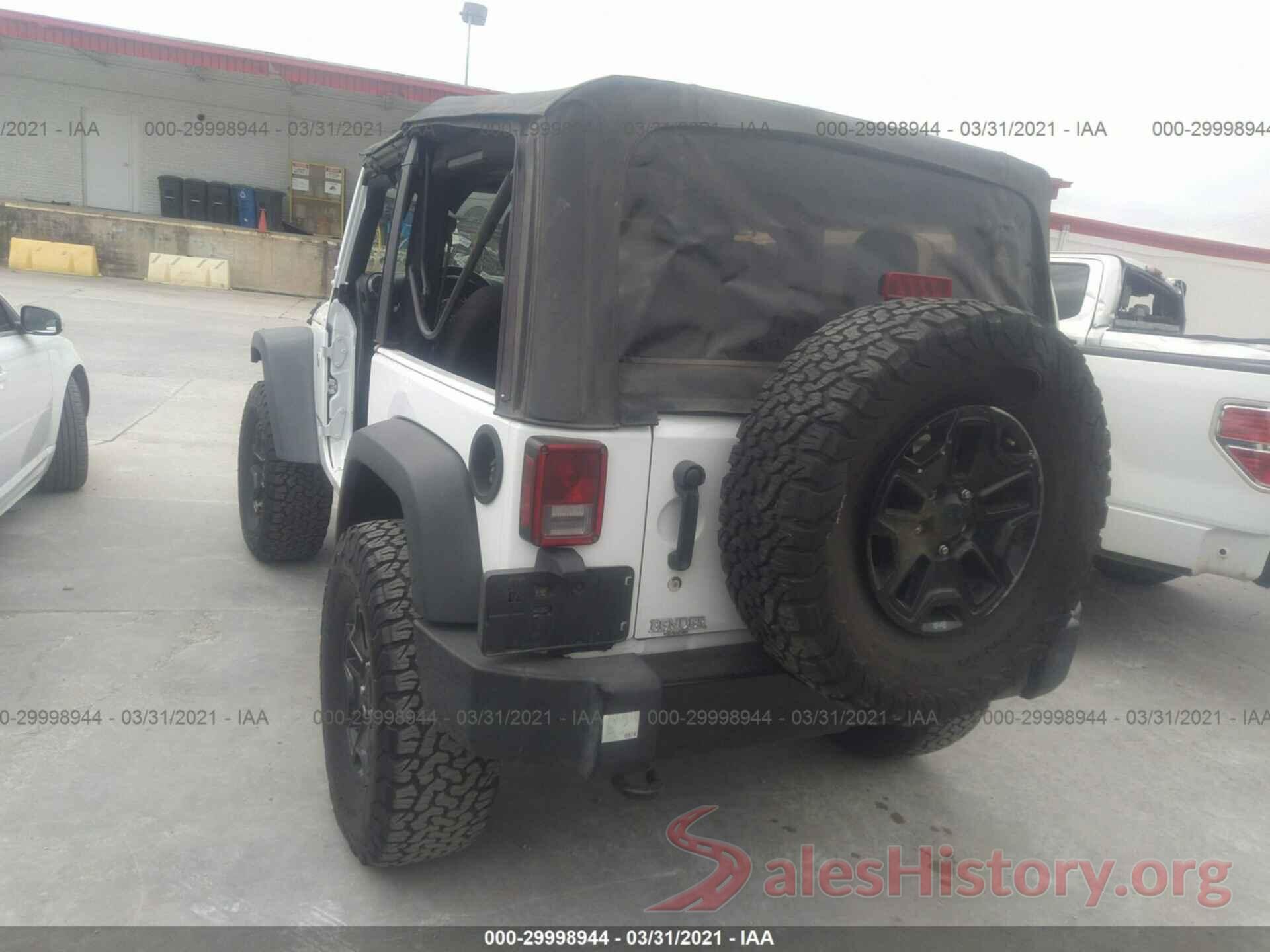 1C4AJWAG2GL301653 2016 JEEP WRANGLER