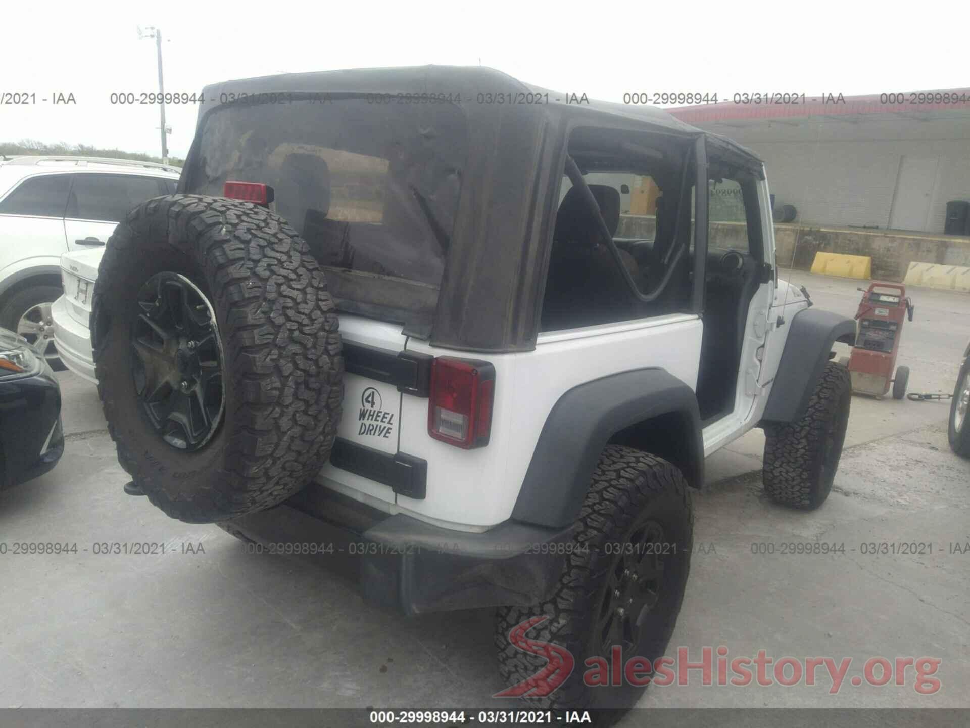 1C4AJWAG2GL301653 2016 JEEP WRANGLER