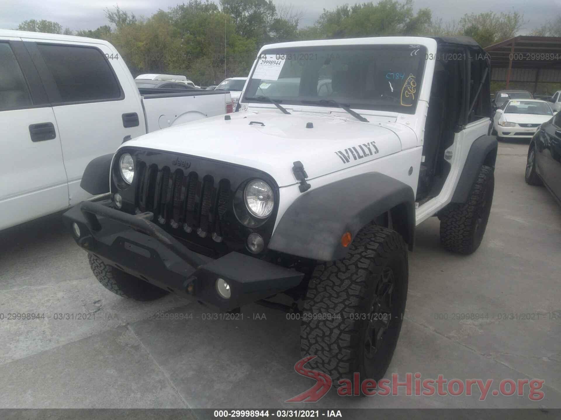 1C4AJWAG2GL301653 2016 JEEP WRANGLER