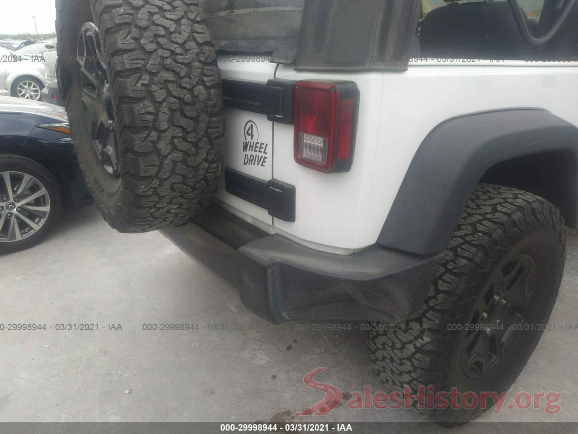 1C4AJWAG2GL301653 2016 JEEP WRANGLER