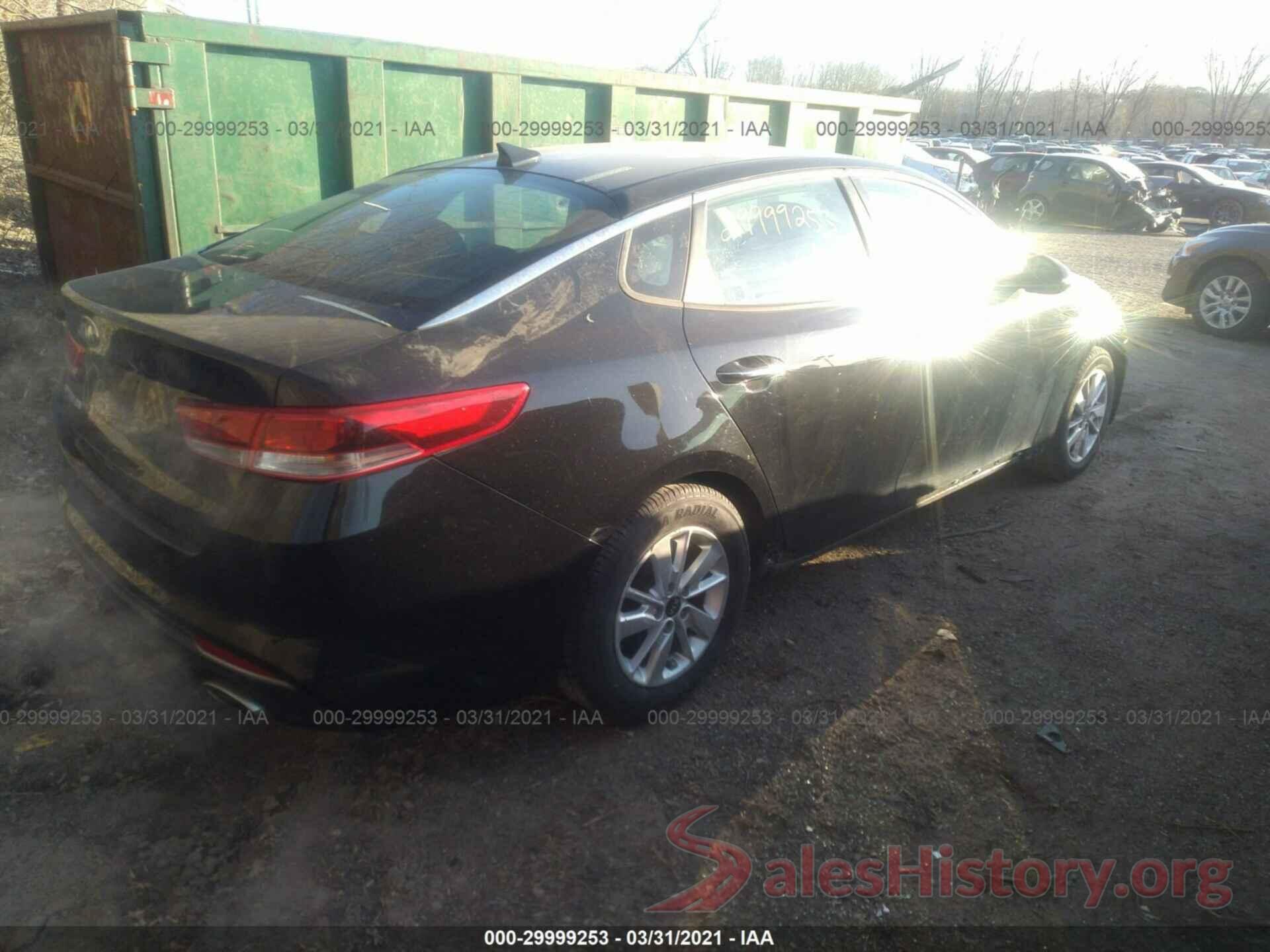 5XXGT4L36GG117058 2016 KIA OPTIMA