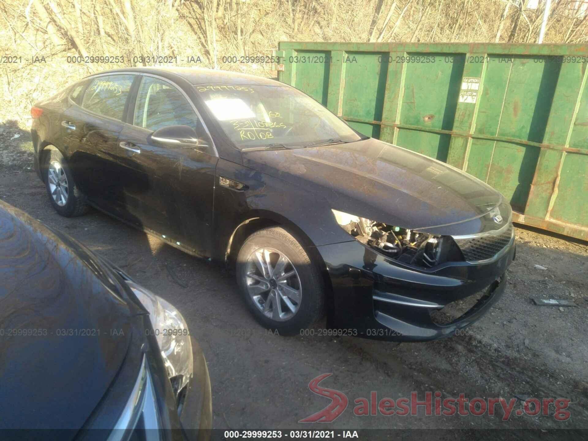 5XXGT4L36GG117058 2016 KIA OPTIMA