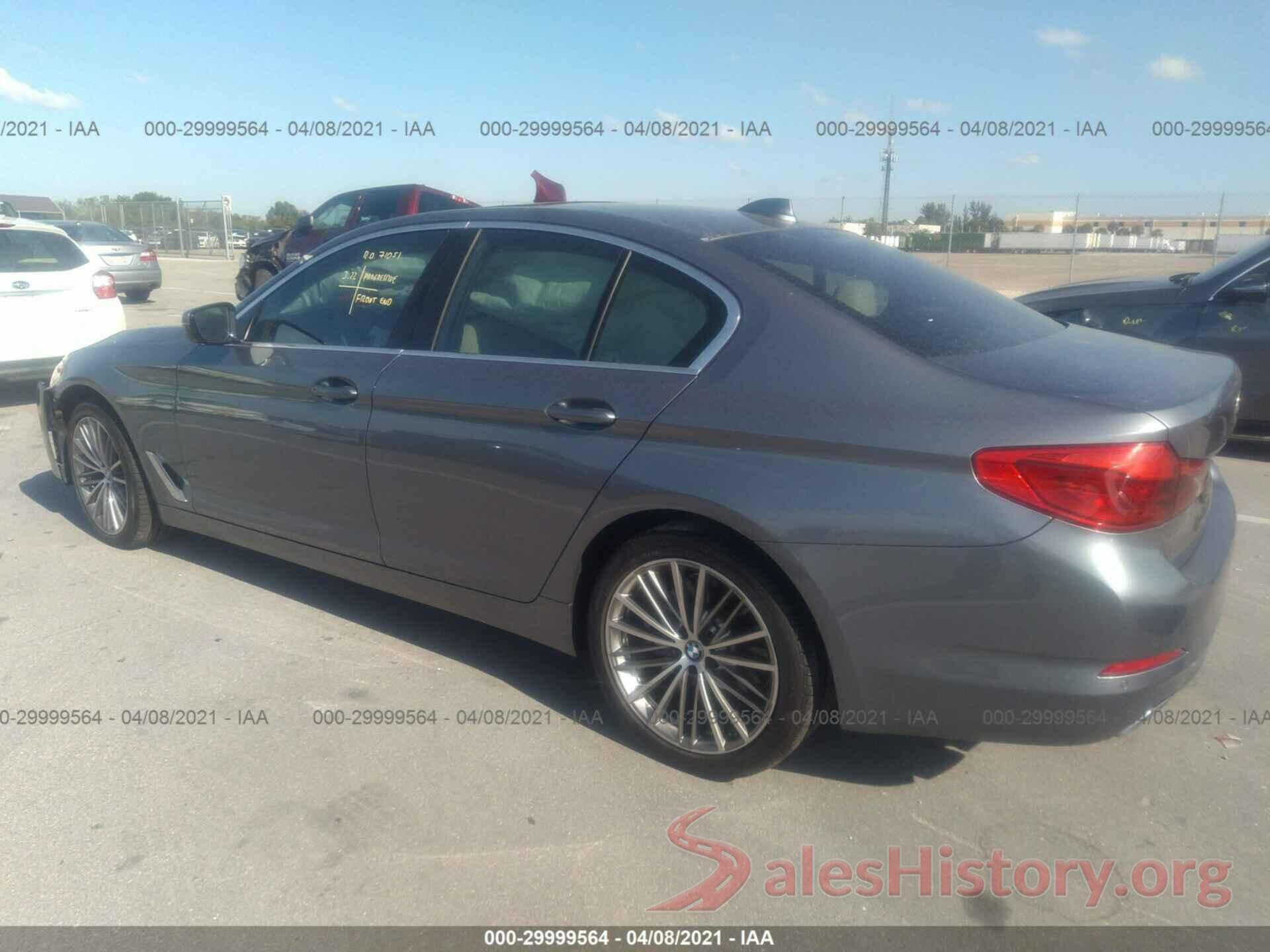 WBAJS1C02LWW69322 2020 BMW 5 SERIES