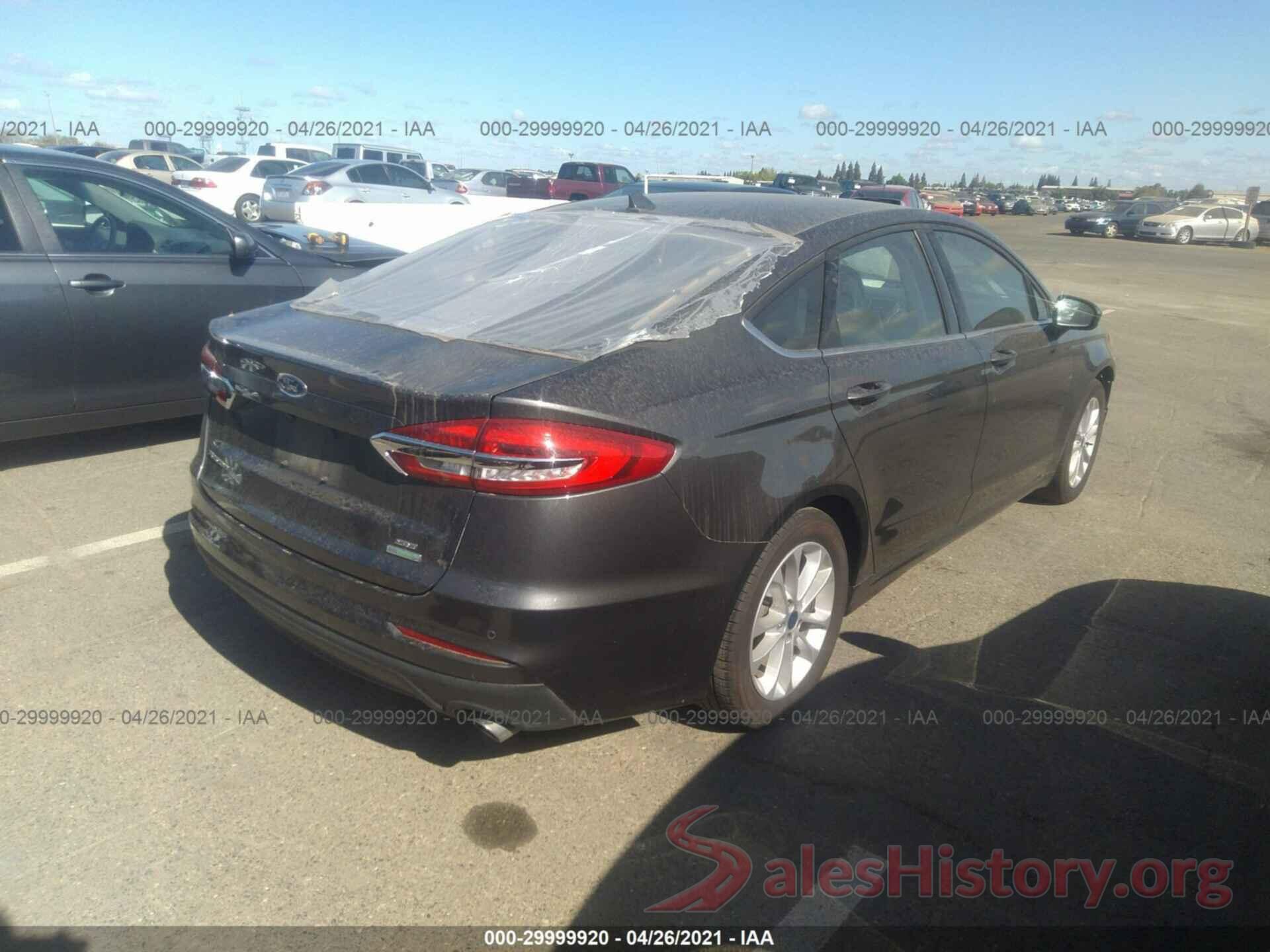 3FA6P0HD1LR156698 2020 FORD FUSION