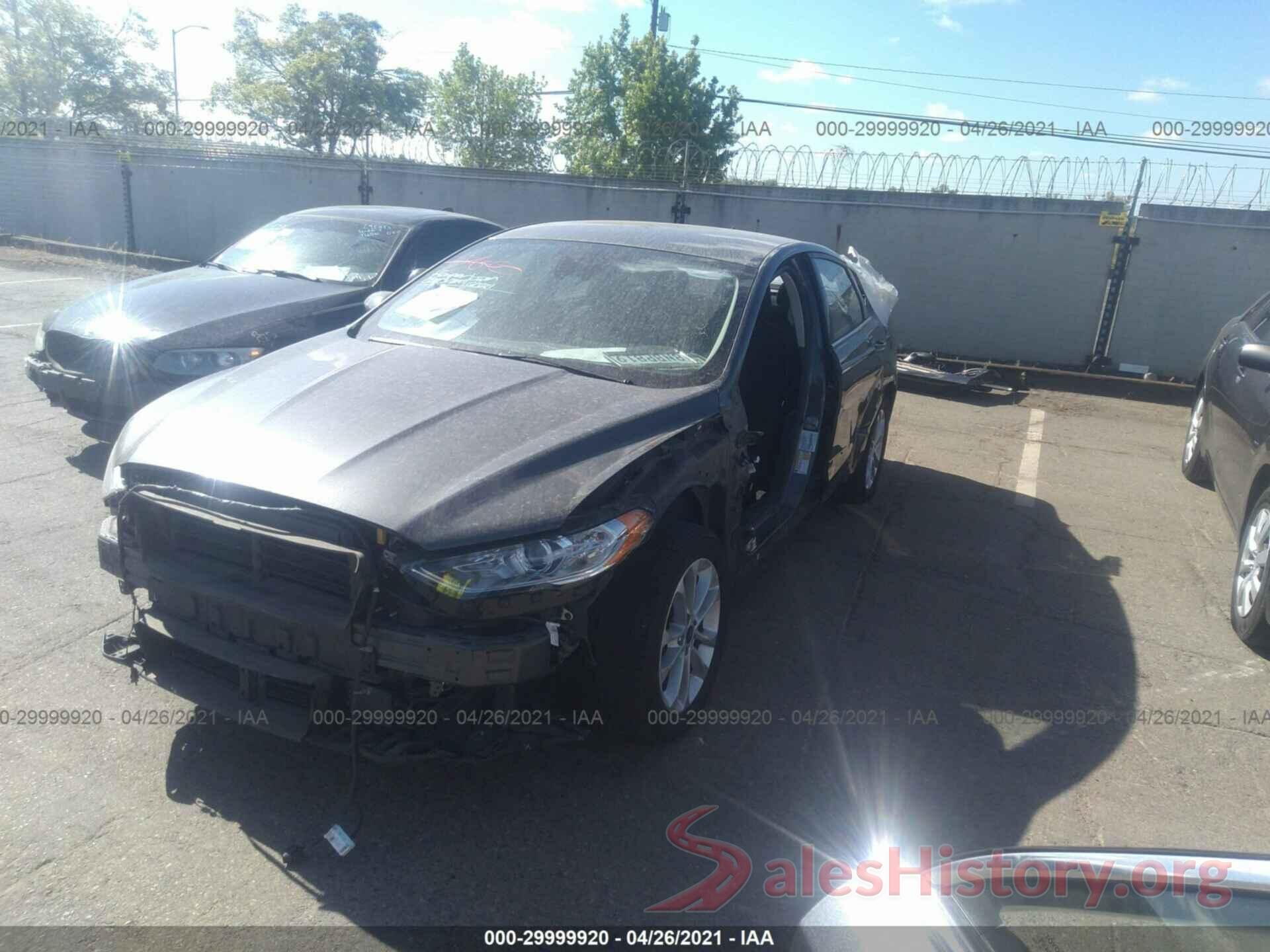 3FA6P0HD1LR156698 2020 FORD FUSION