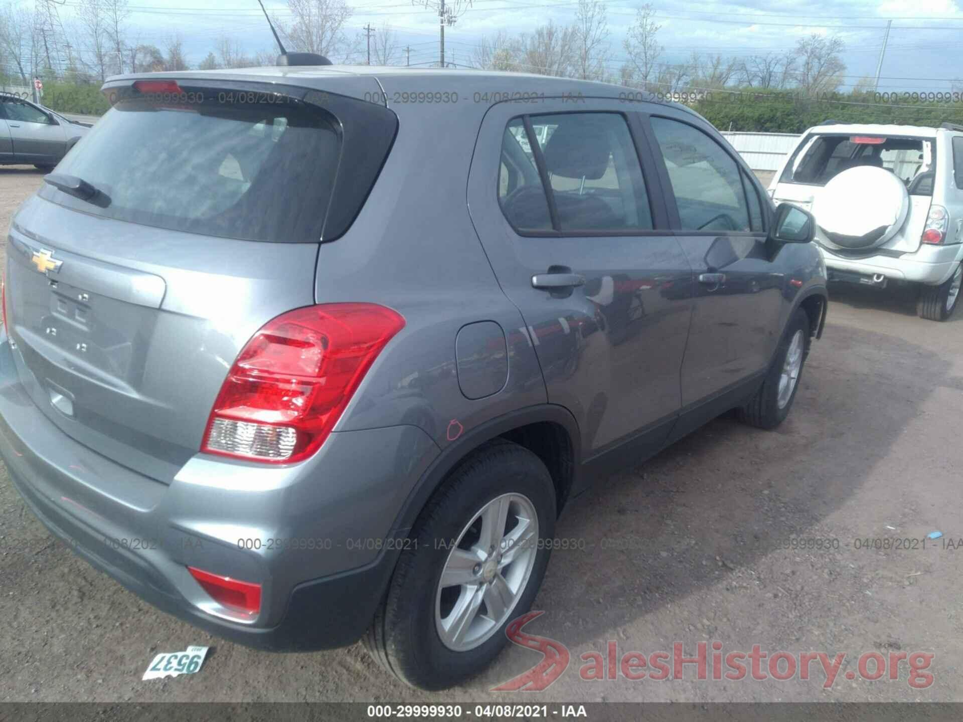 3GNCJKSBXLL161717 2020 CHEVROLET TRAX